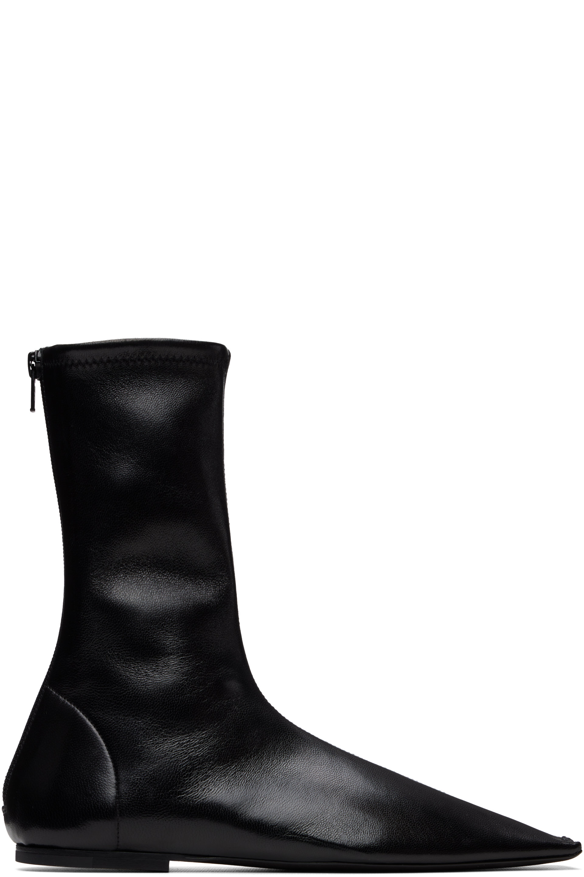 KHAITE - Black Marlene Boots