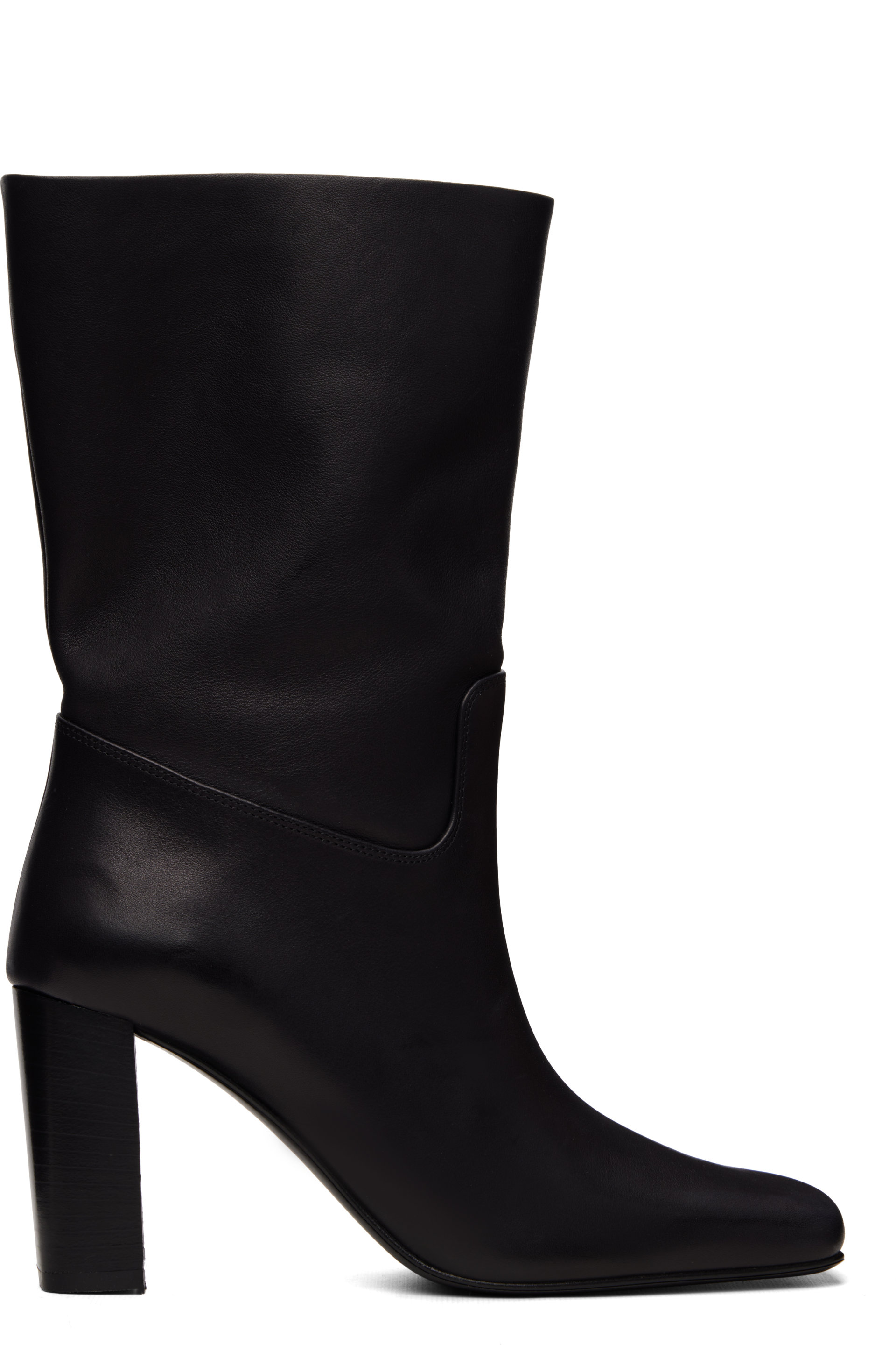 KHAITE - Black Petra Ankle Boots