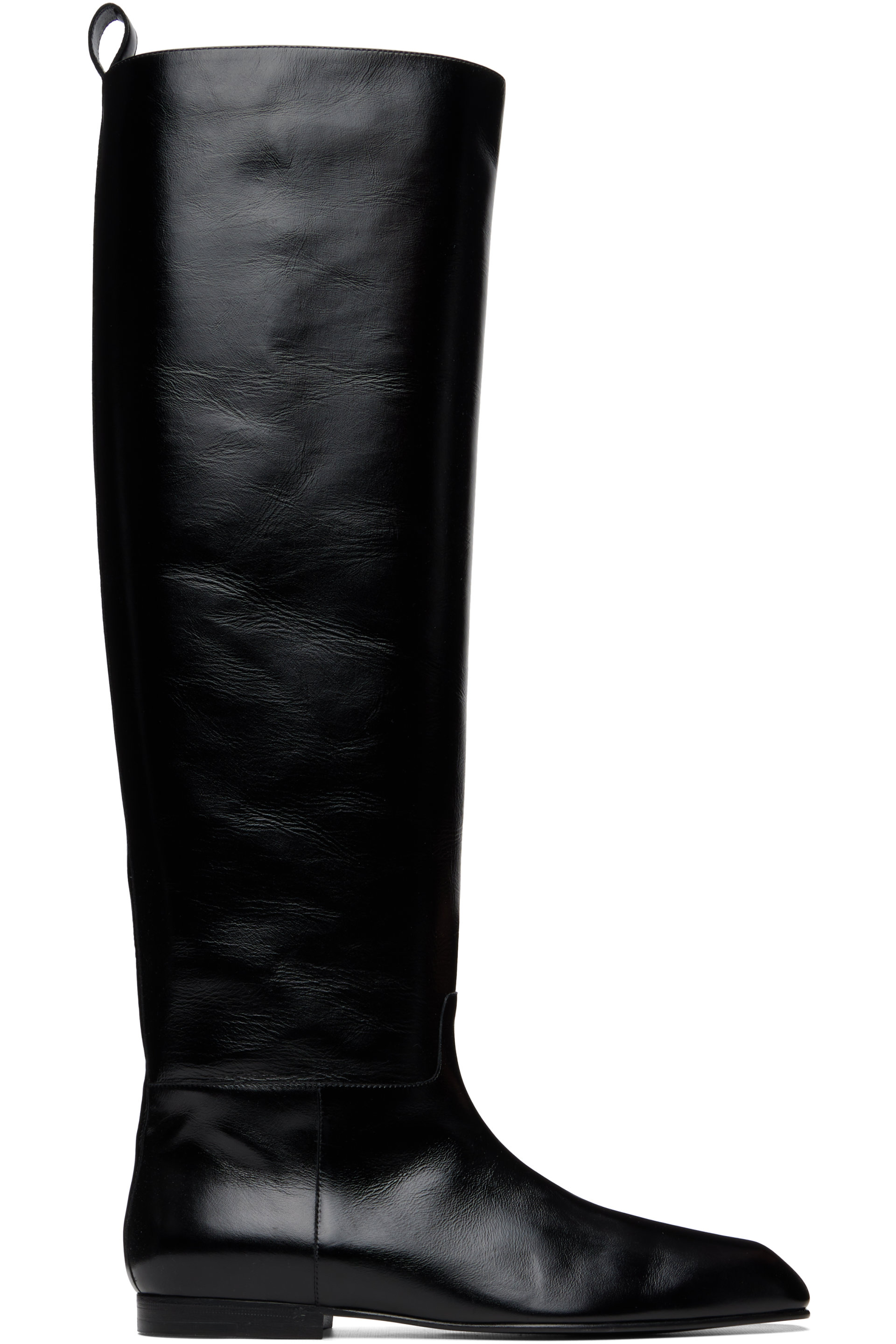 KHAITE - Black Colt Knee-High Boots