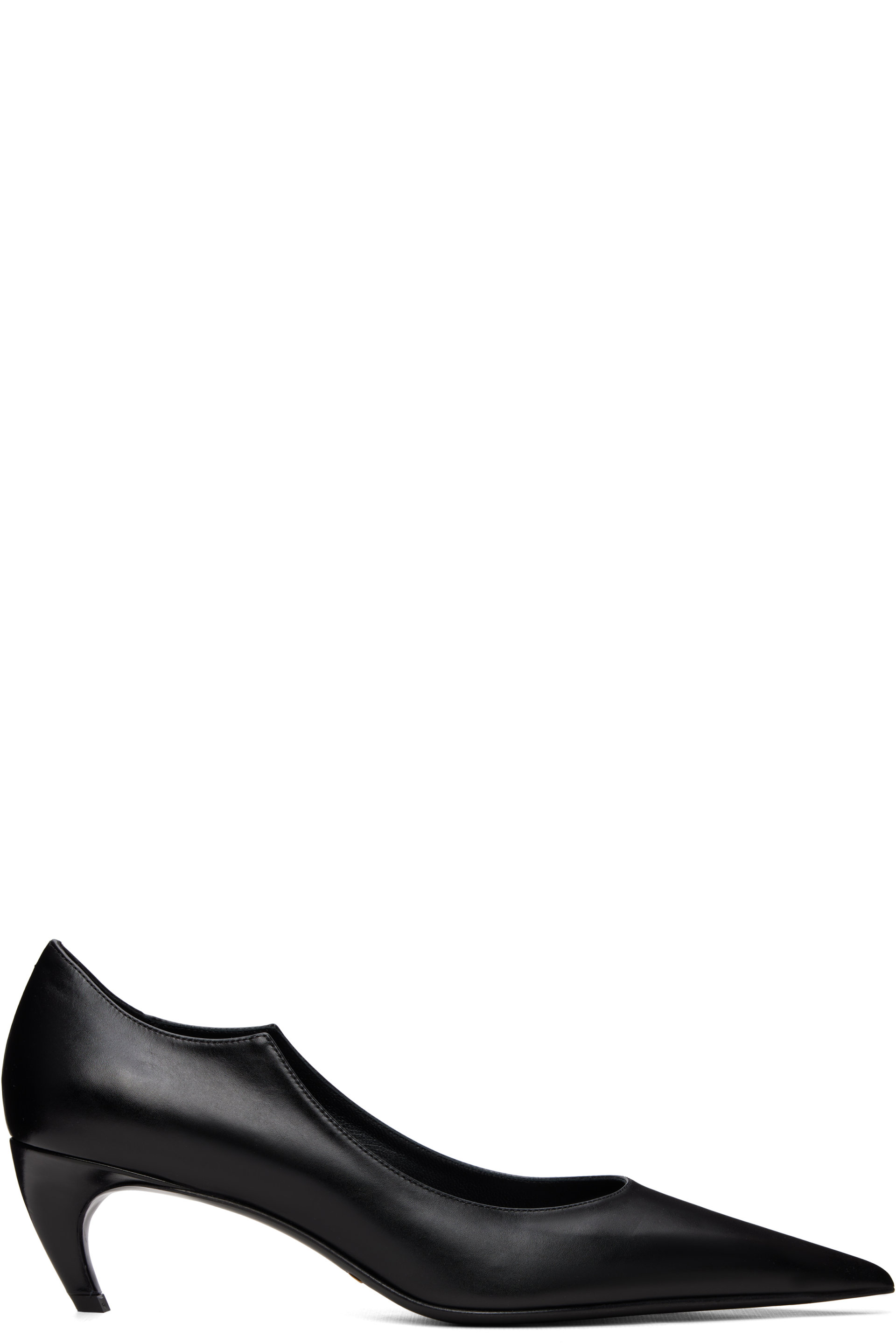 KHAITE - Black Valerie Low Heels