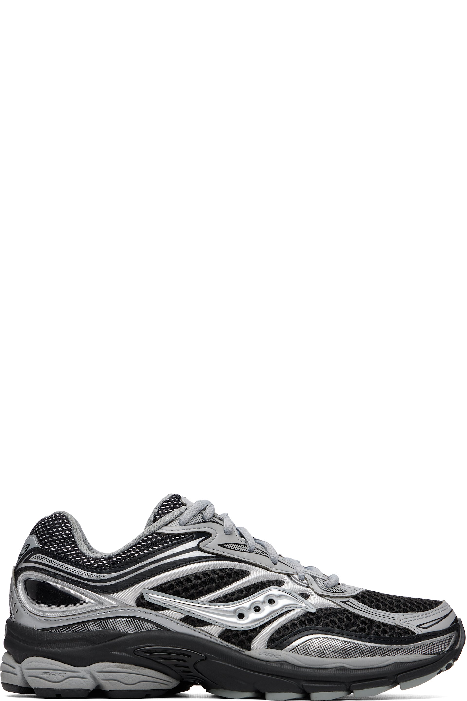 Saucony - Black & Silver ProGrid Omni 9 Sneakers