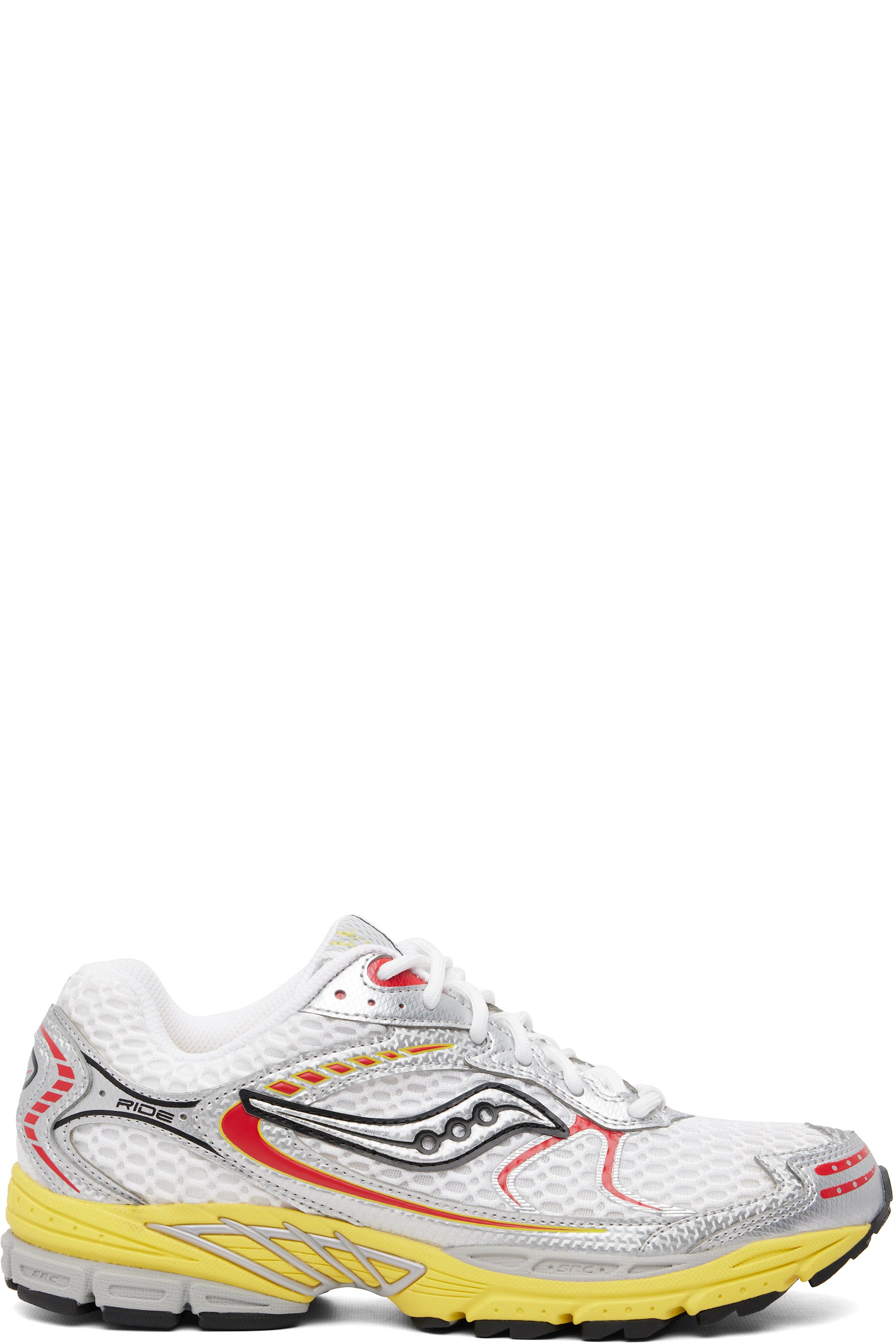 Saucony - White & Silver Progrid Ride 1 Sneakers