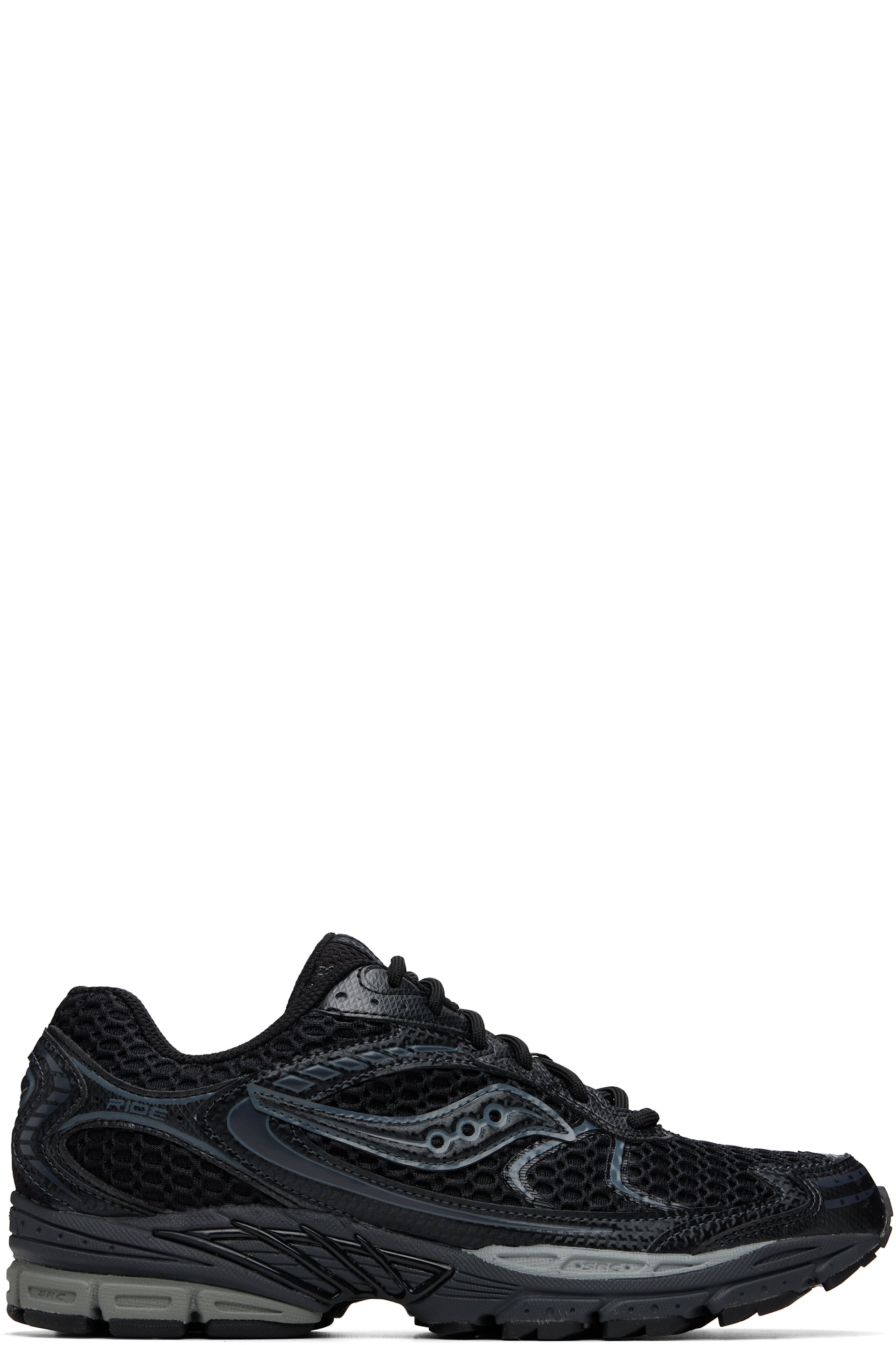 Saucony - Black Progrid Ride 1 Sneakers
