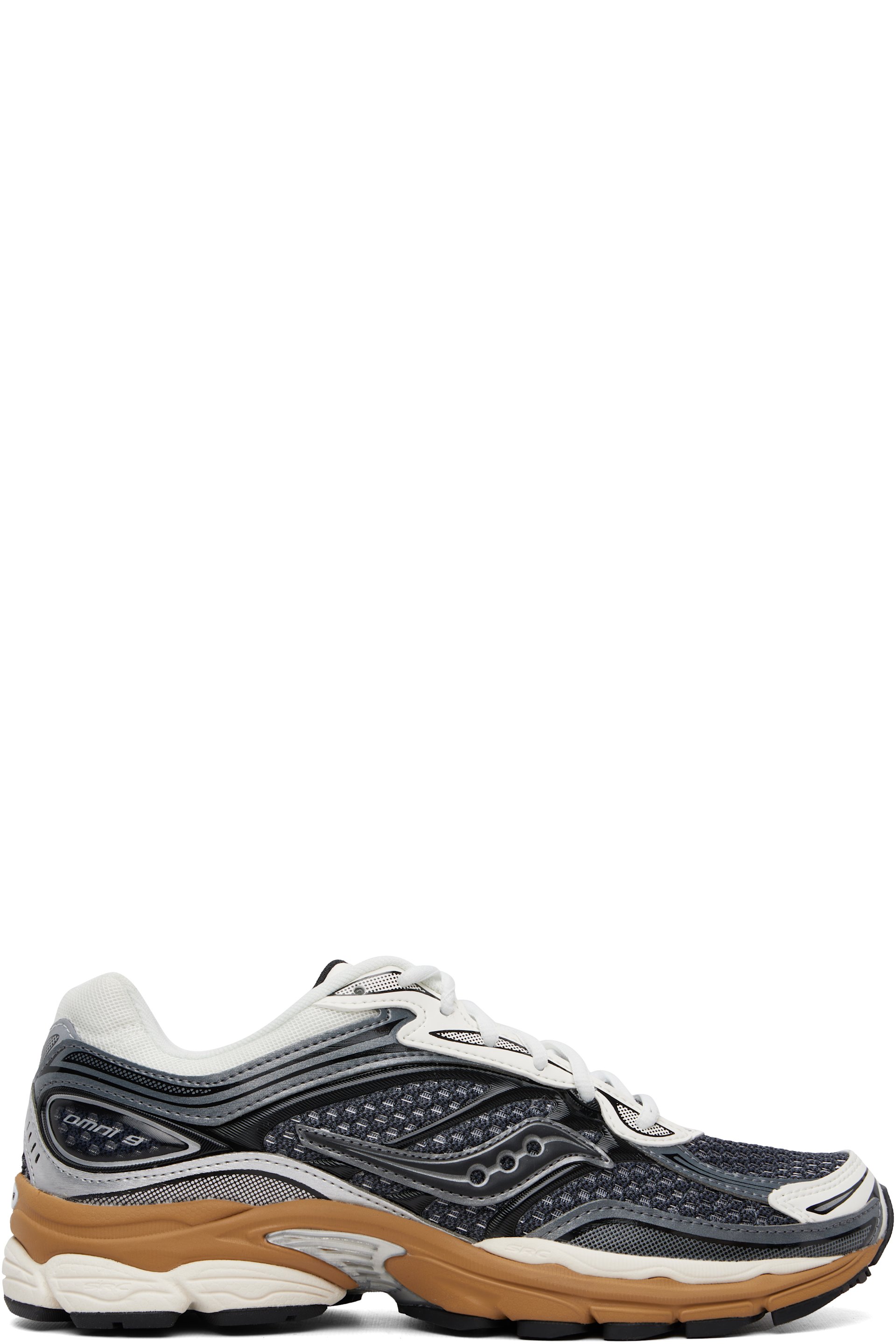 Saucony - 灰色 Progrid Omni 9 运动鞋