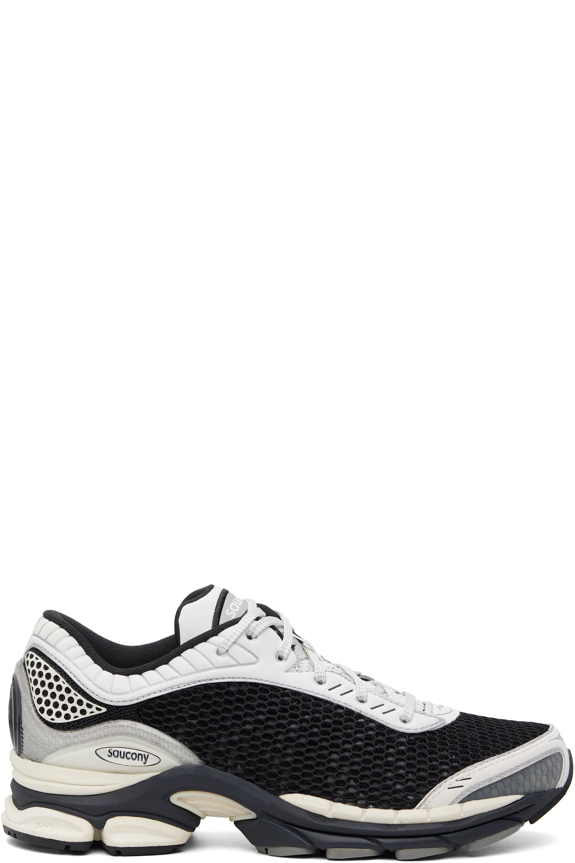 Saucony - Black & White ProGrid Paramount Sneakers