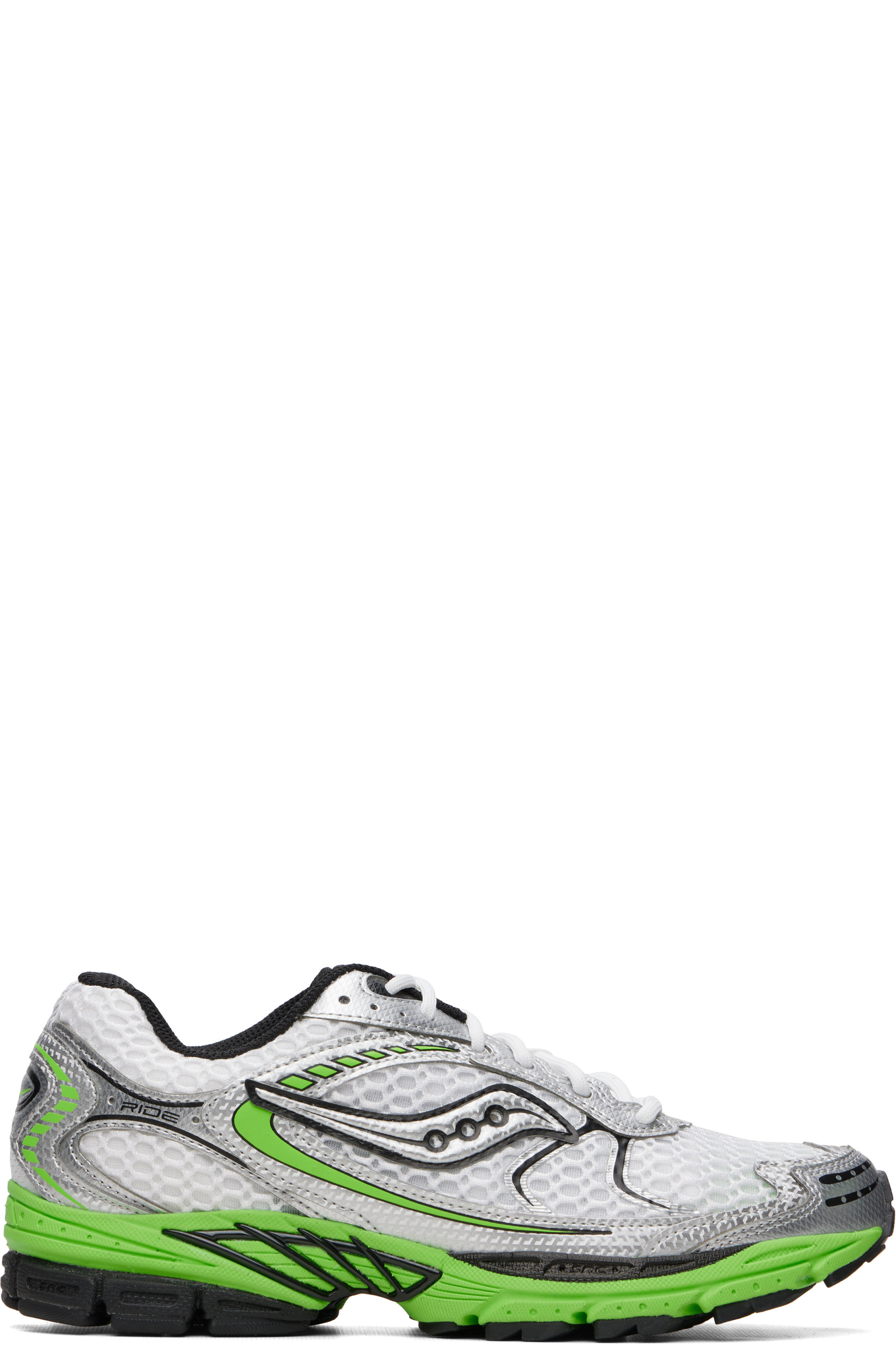 Saucony - White ProGrid Ride 1 Sneakers