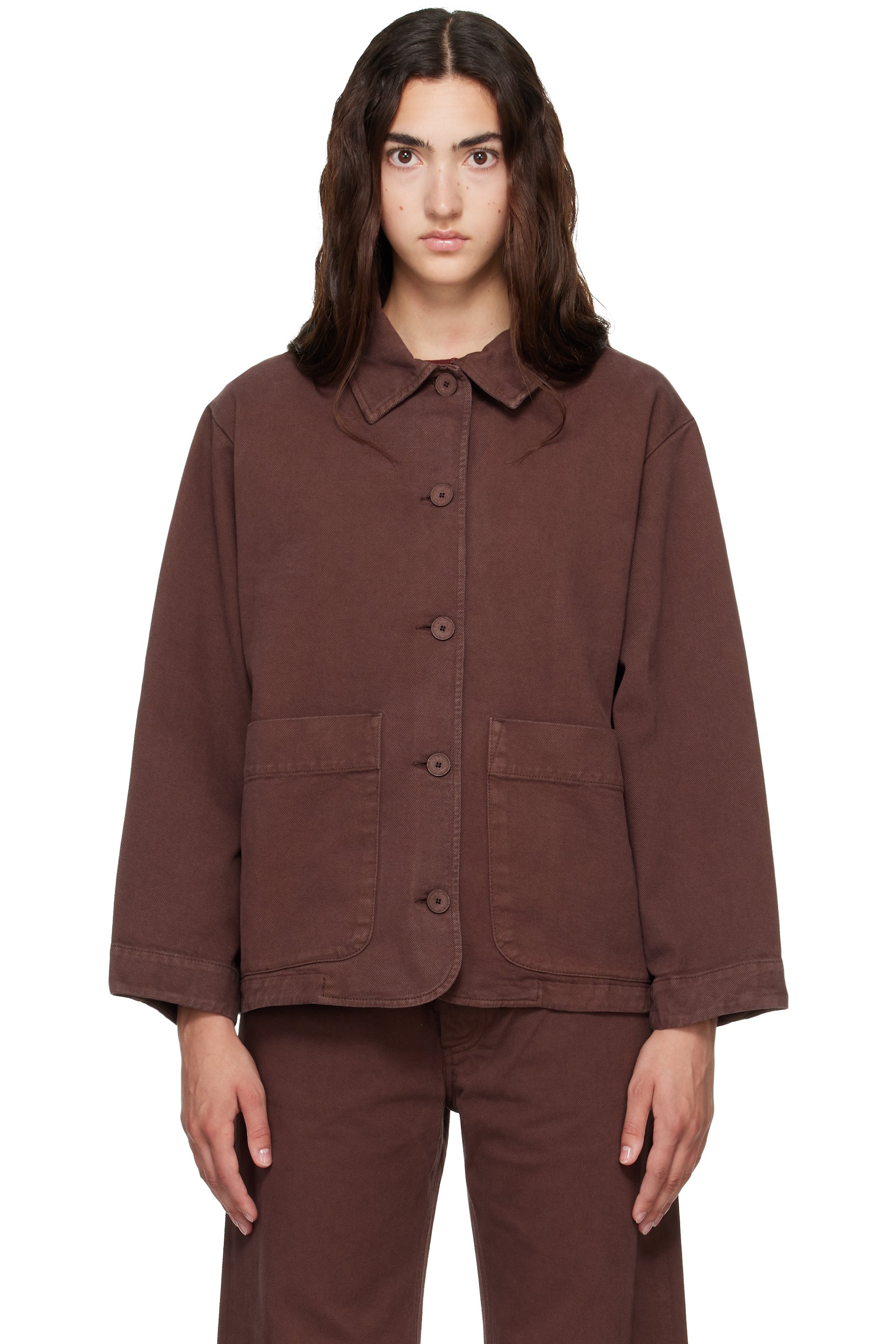 Baserange - Blouson Osi brun