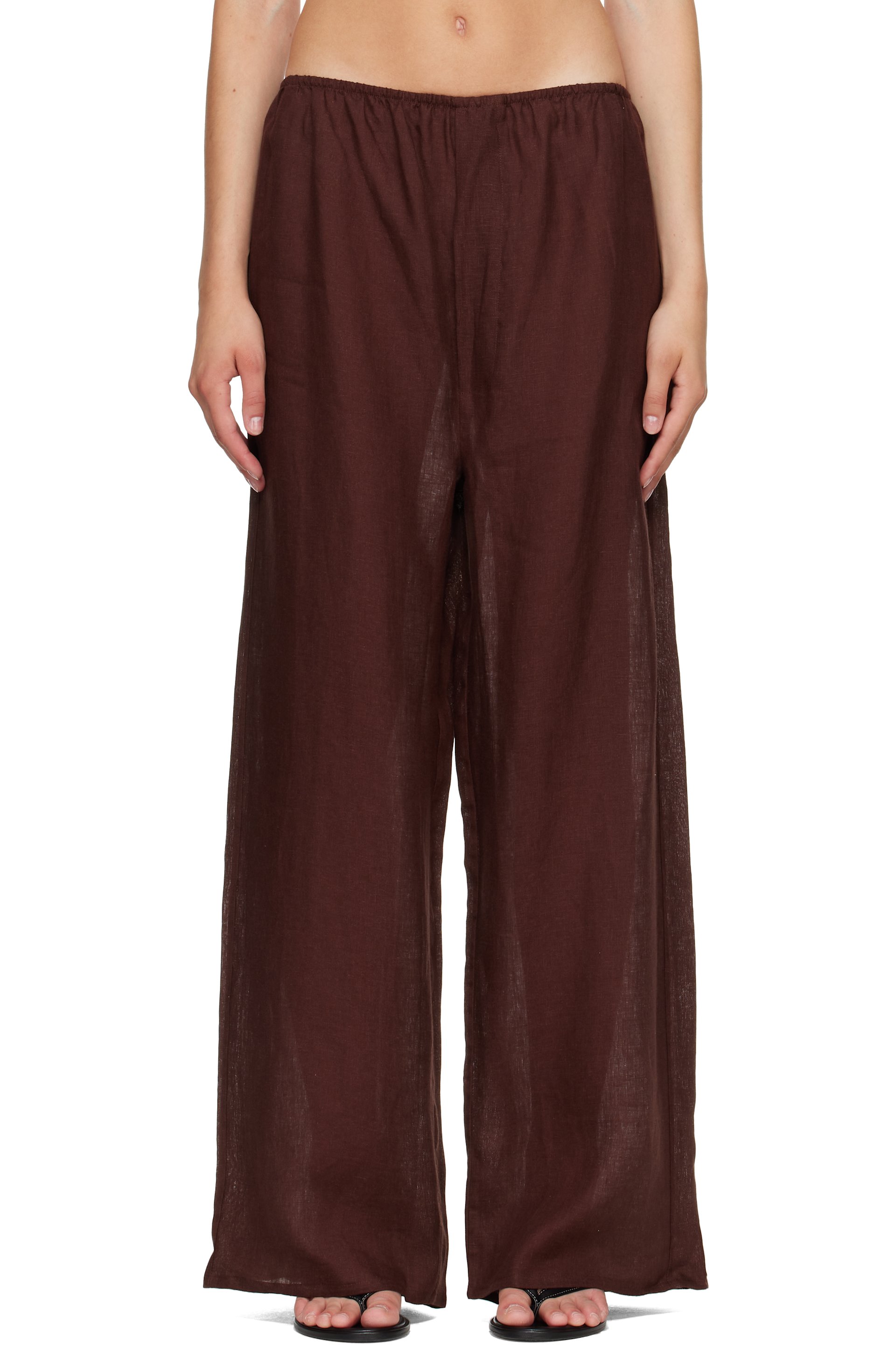 Baserange - Brown Stoa Lounge Pants