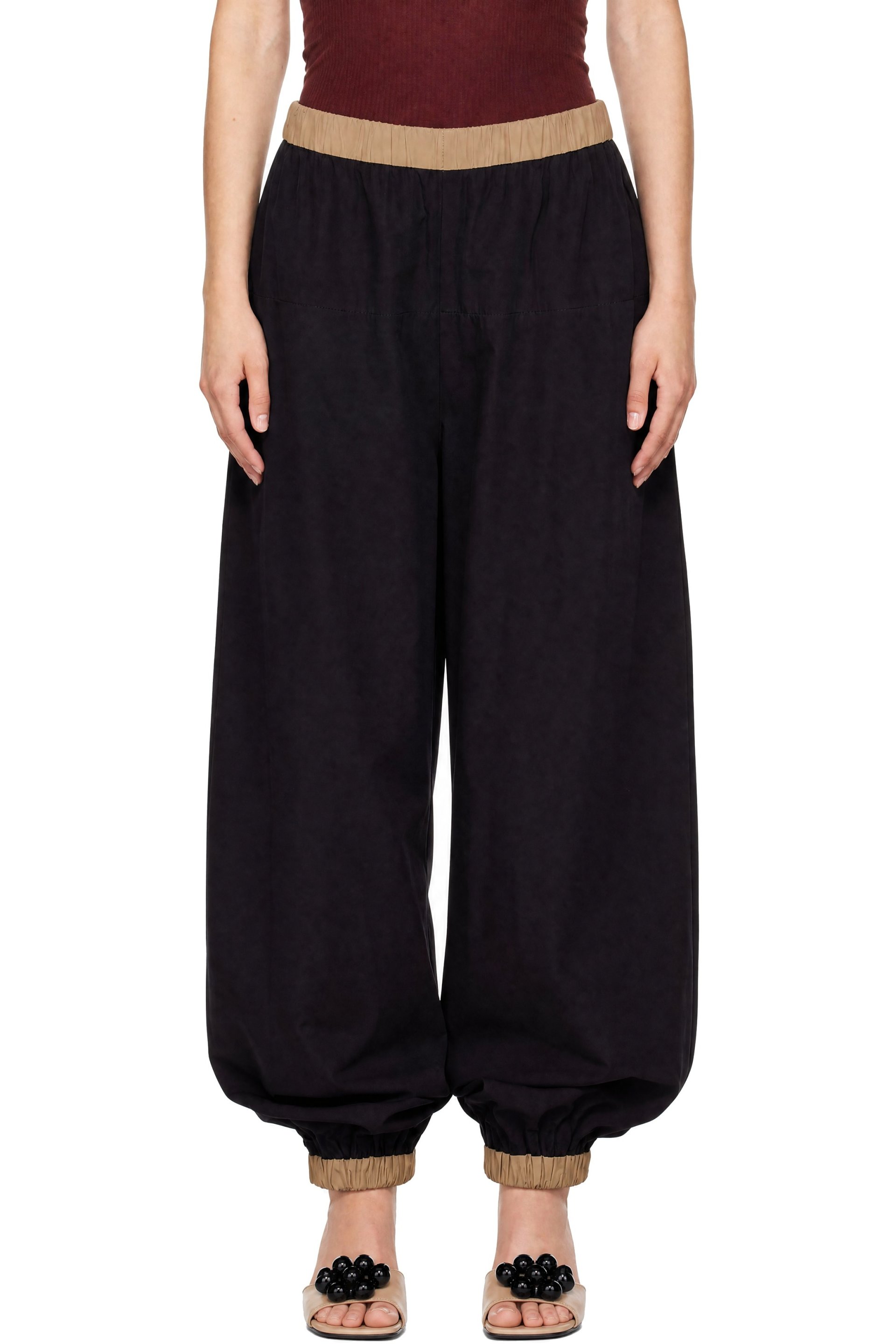 Baserange - Black Moy Lounge Pants