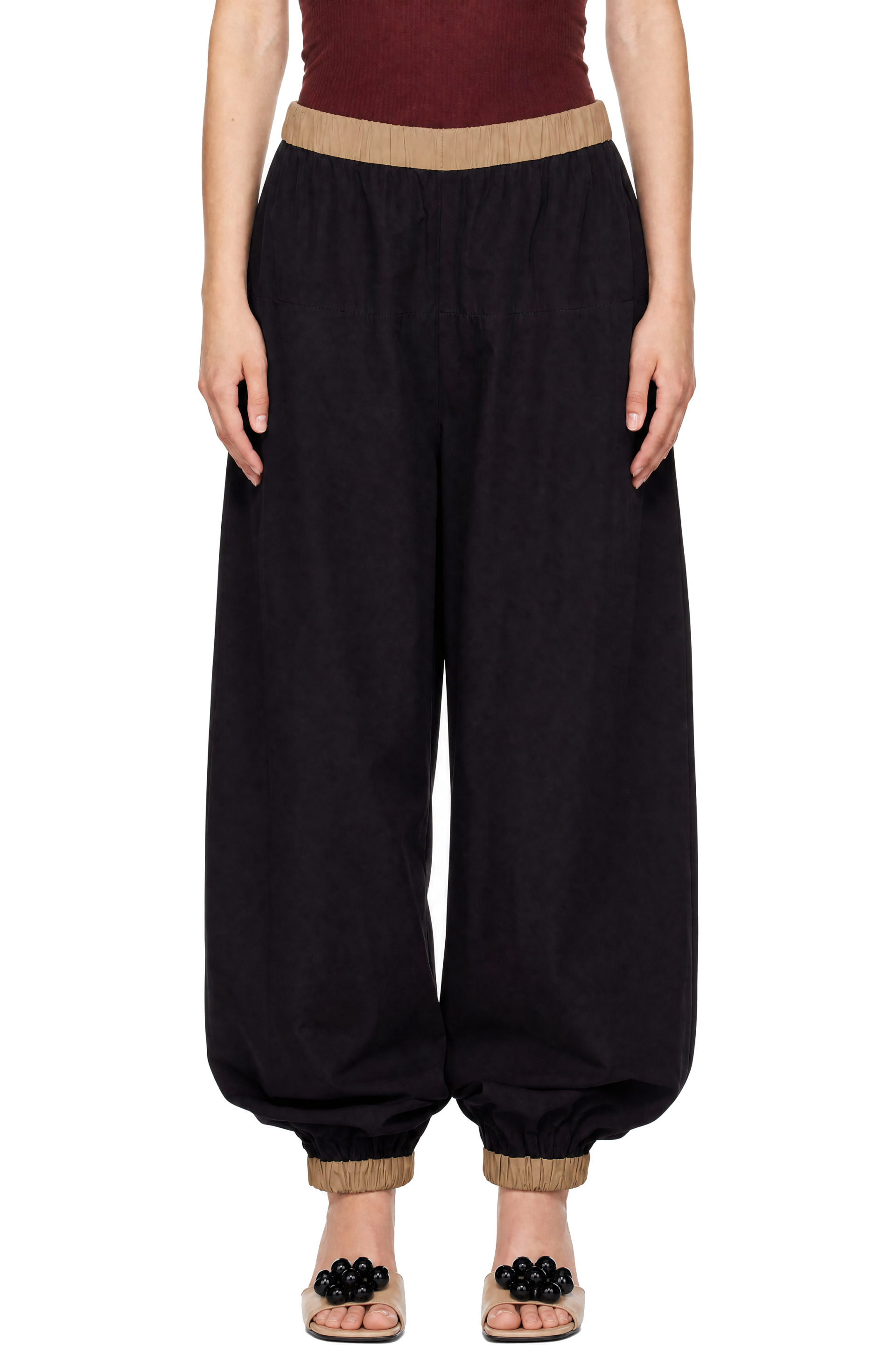 Baserange - Black Moy Lounge Pants