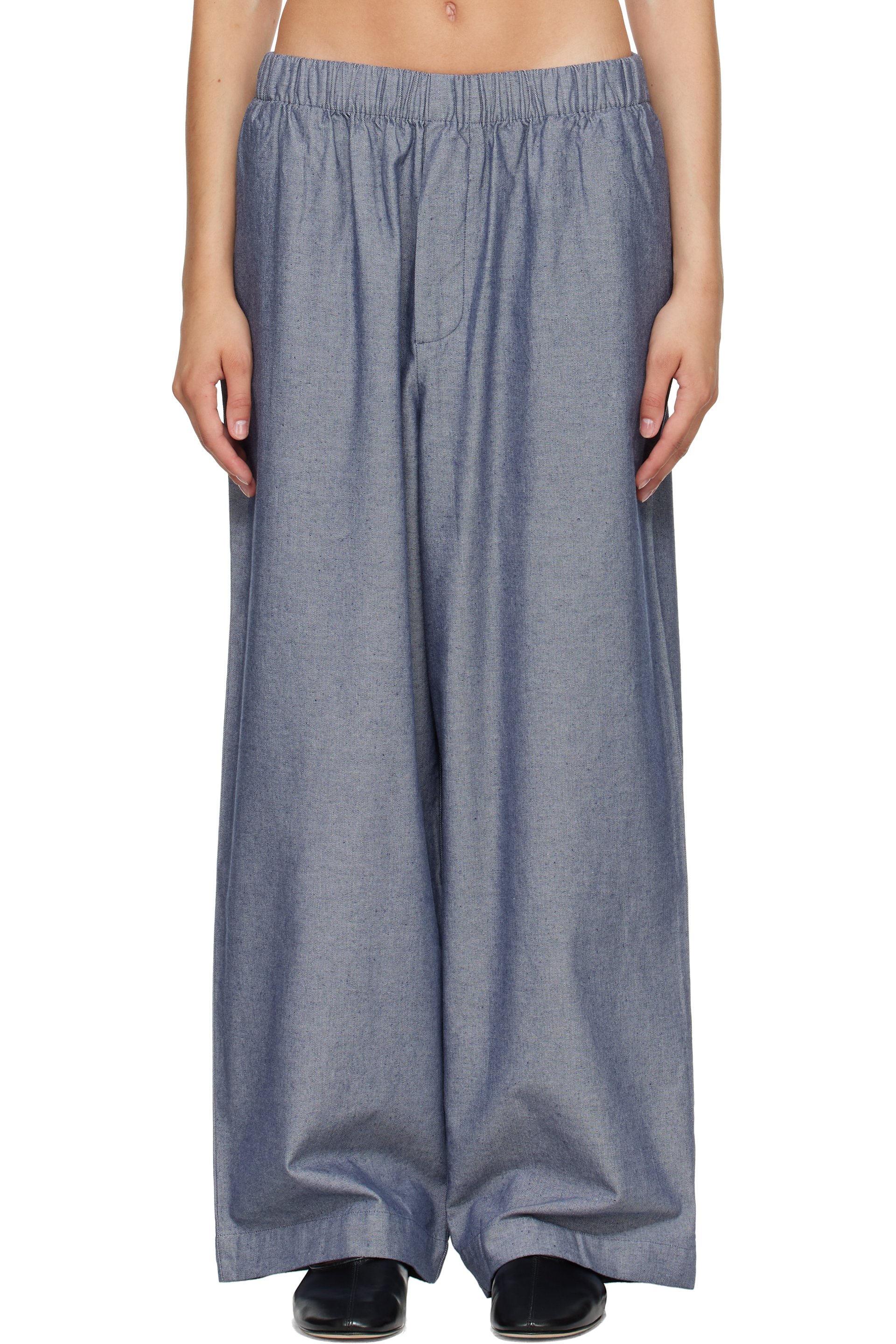 Baserange - Navy Claude Lounge Pants