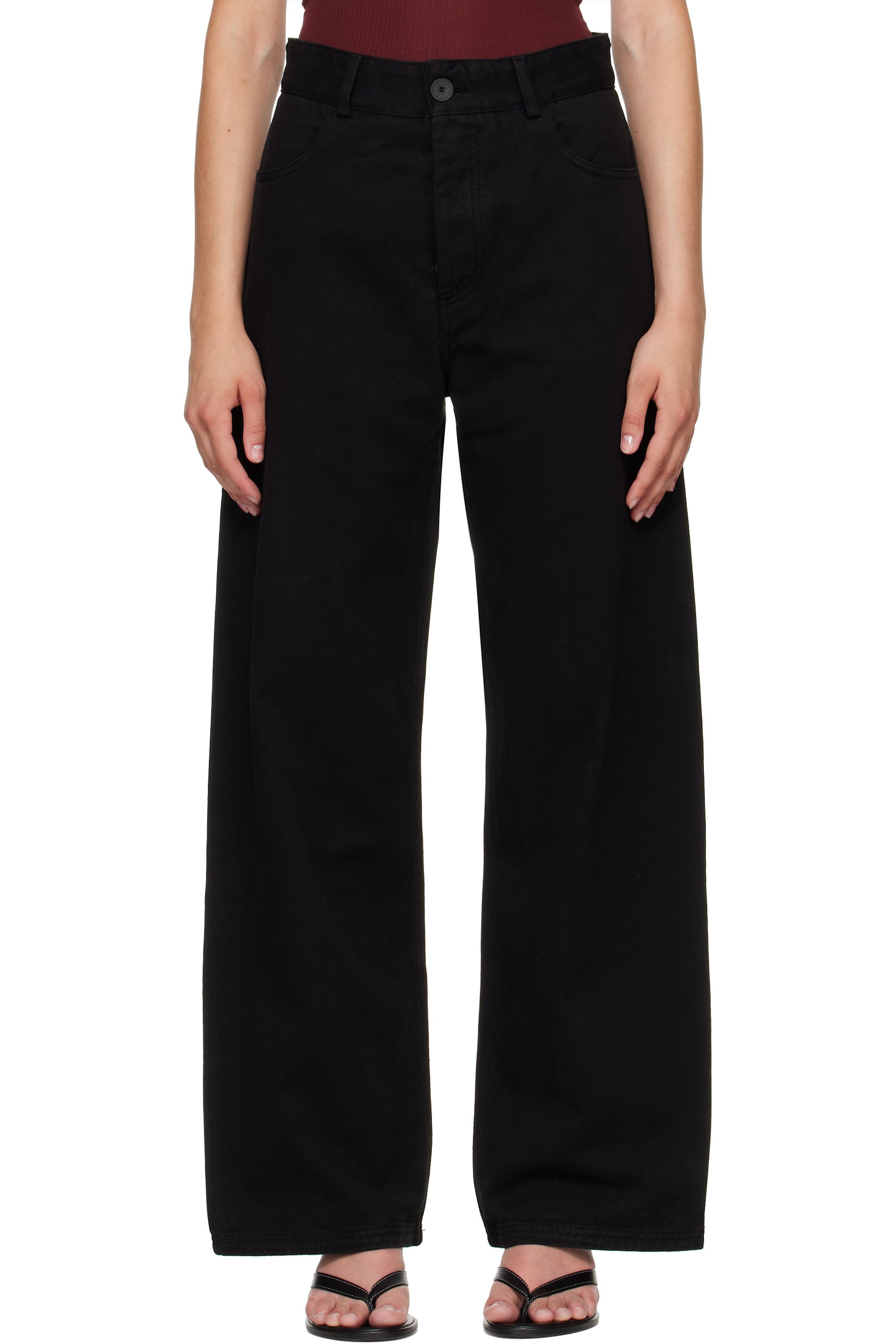 Baserange - Black Navalo Trousers