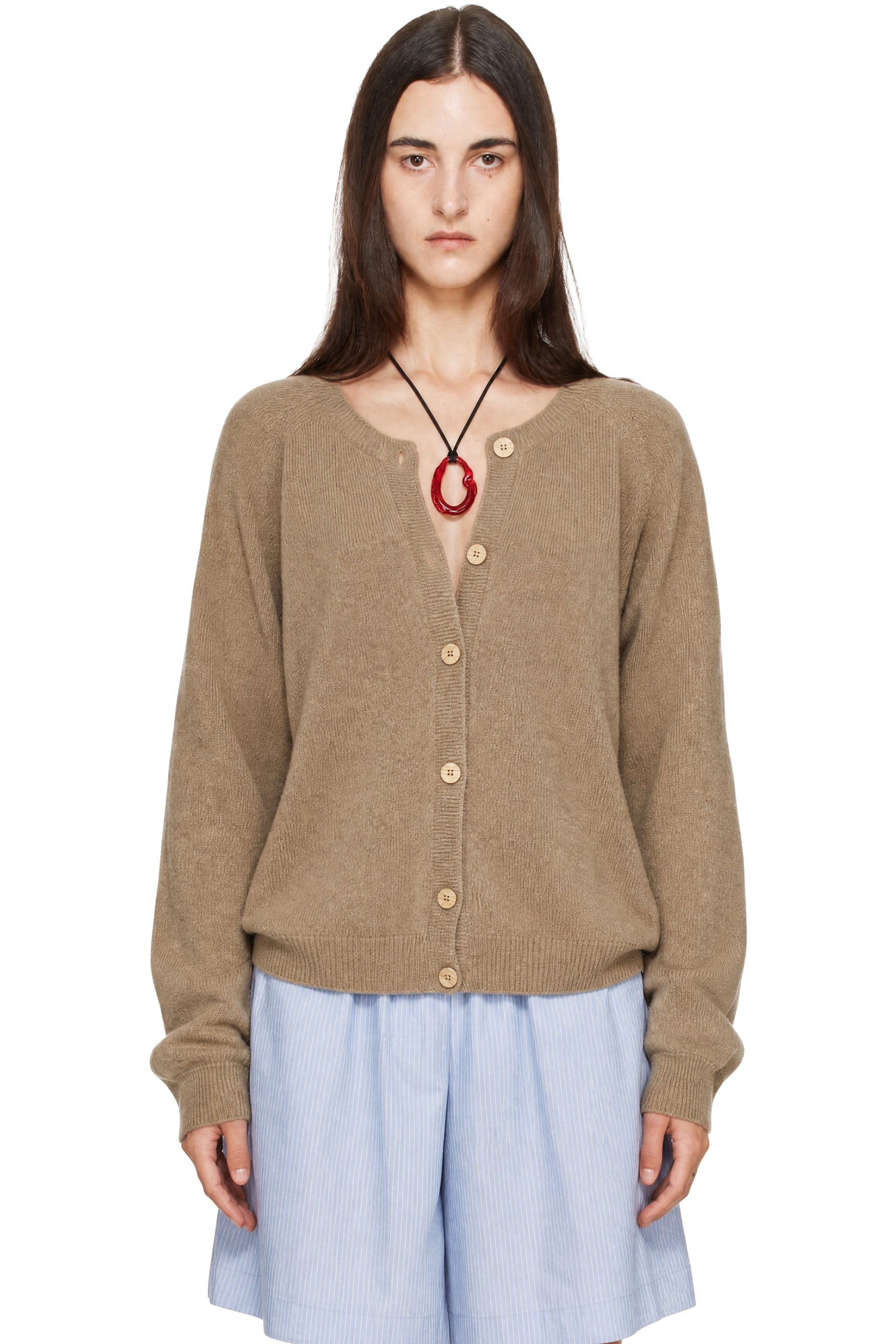 Baserange - Brown Soar Cardigan