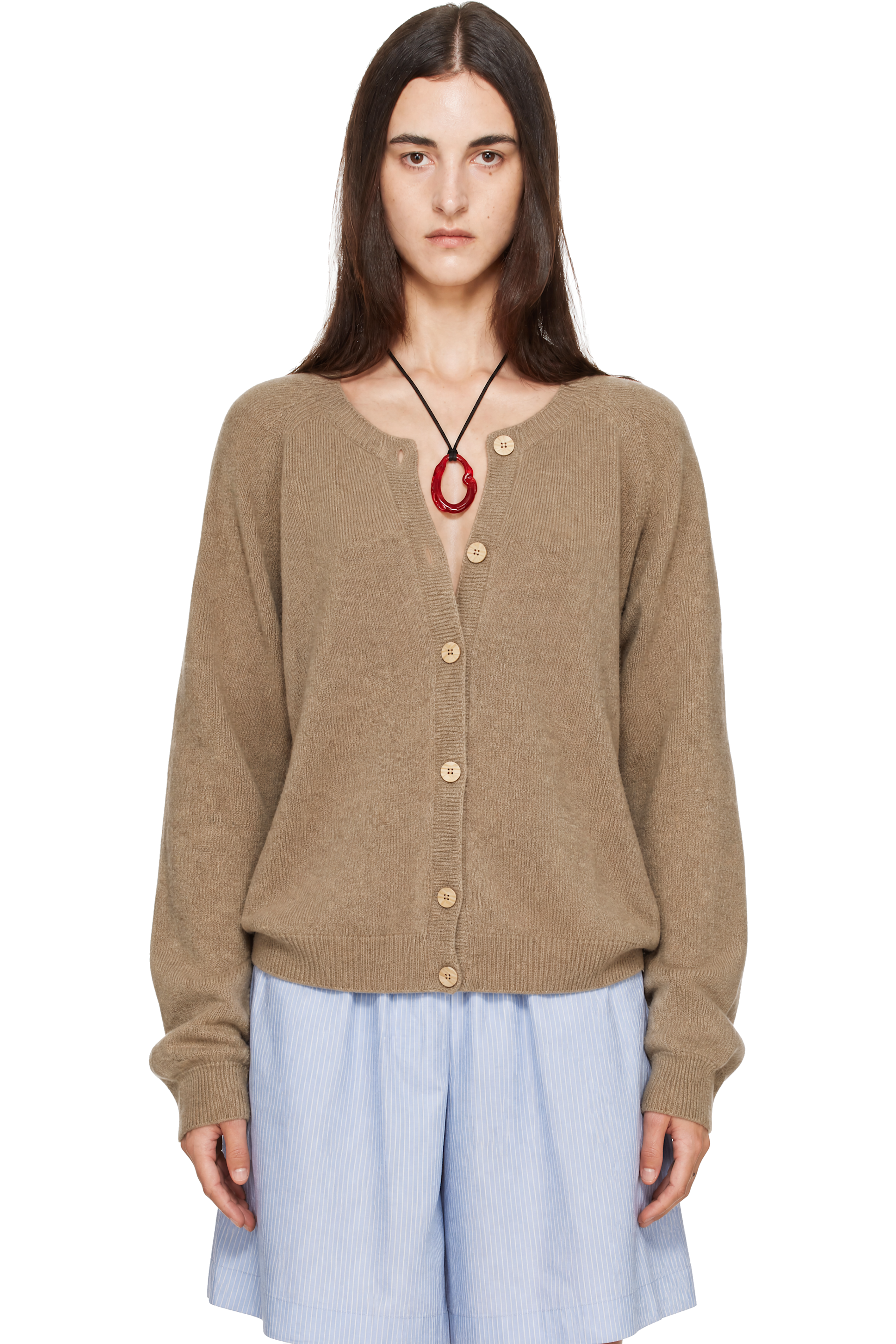Baserange - Brown Soar Cardigan