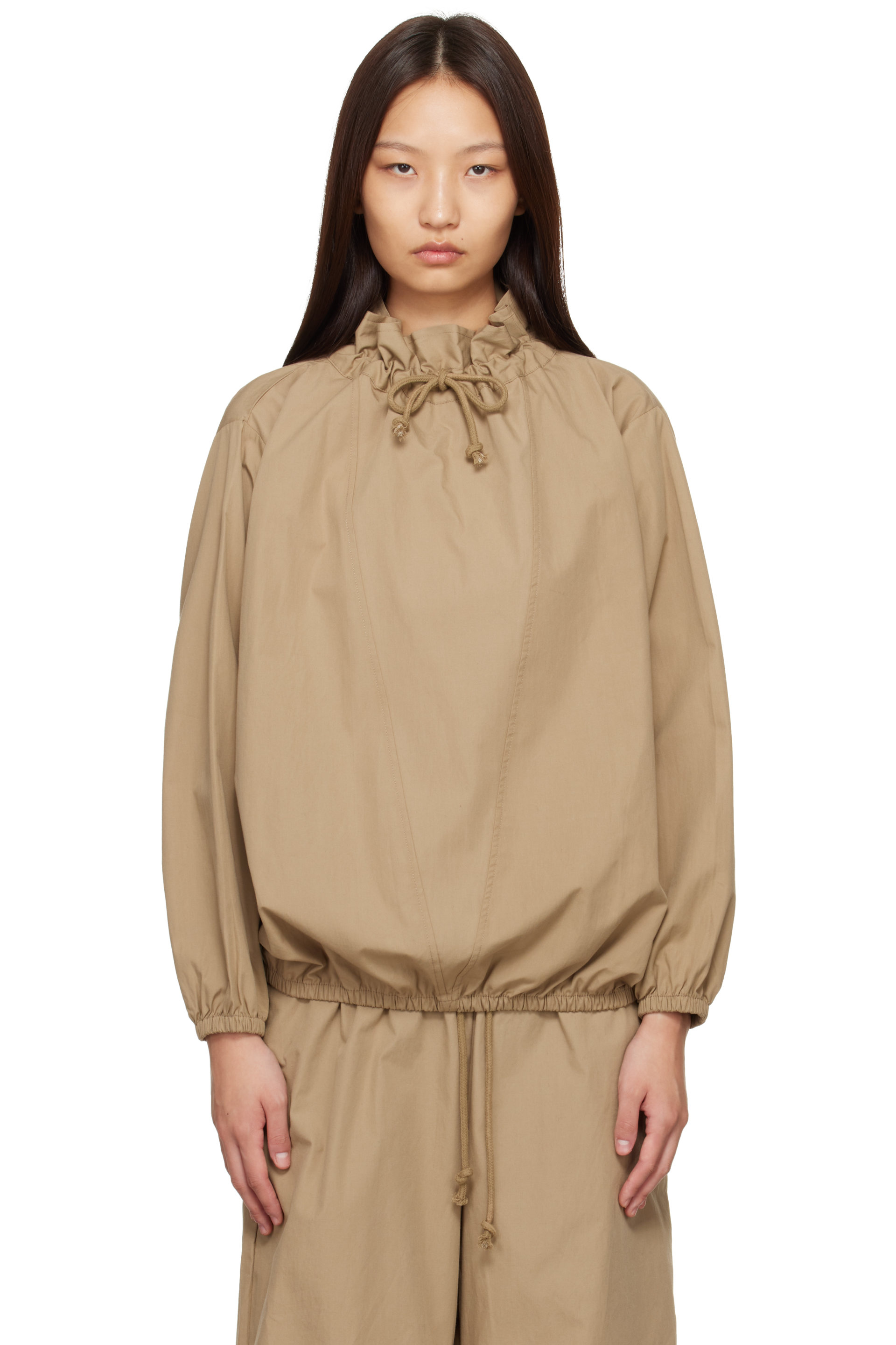 Baserange - Khaki Uro Top