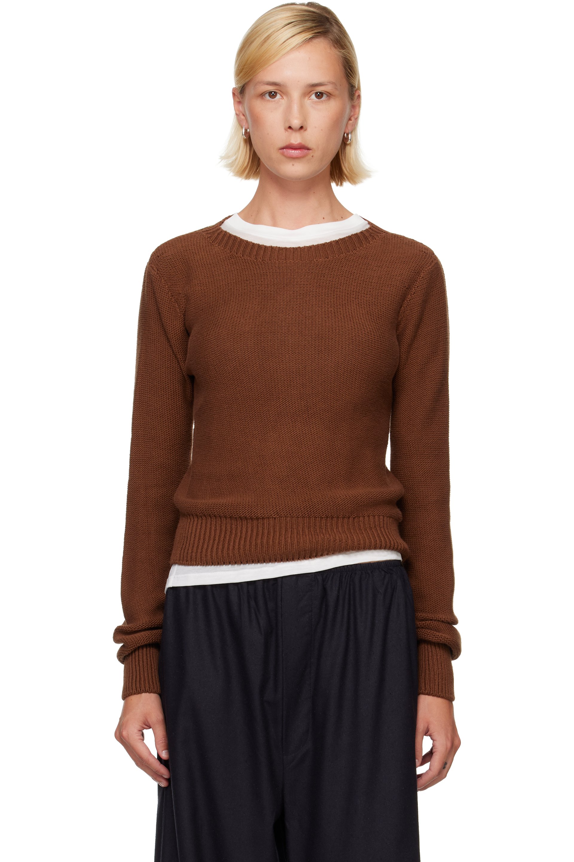 Baserange - Brown Tier Sweater