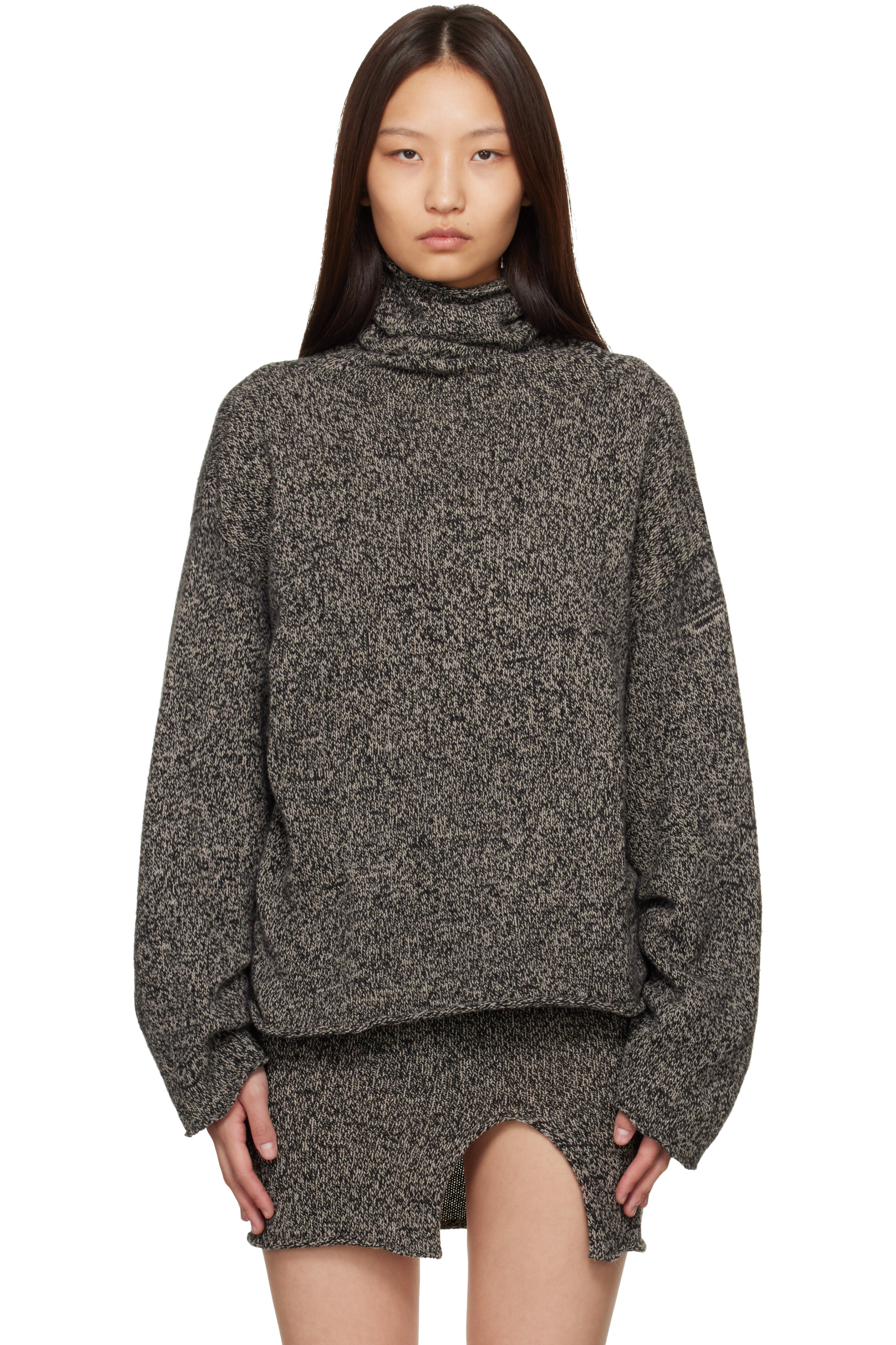 Baserange - Gray Kem Turtleneck