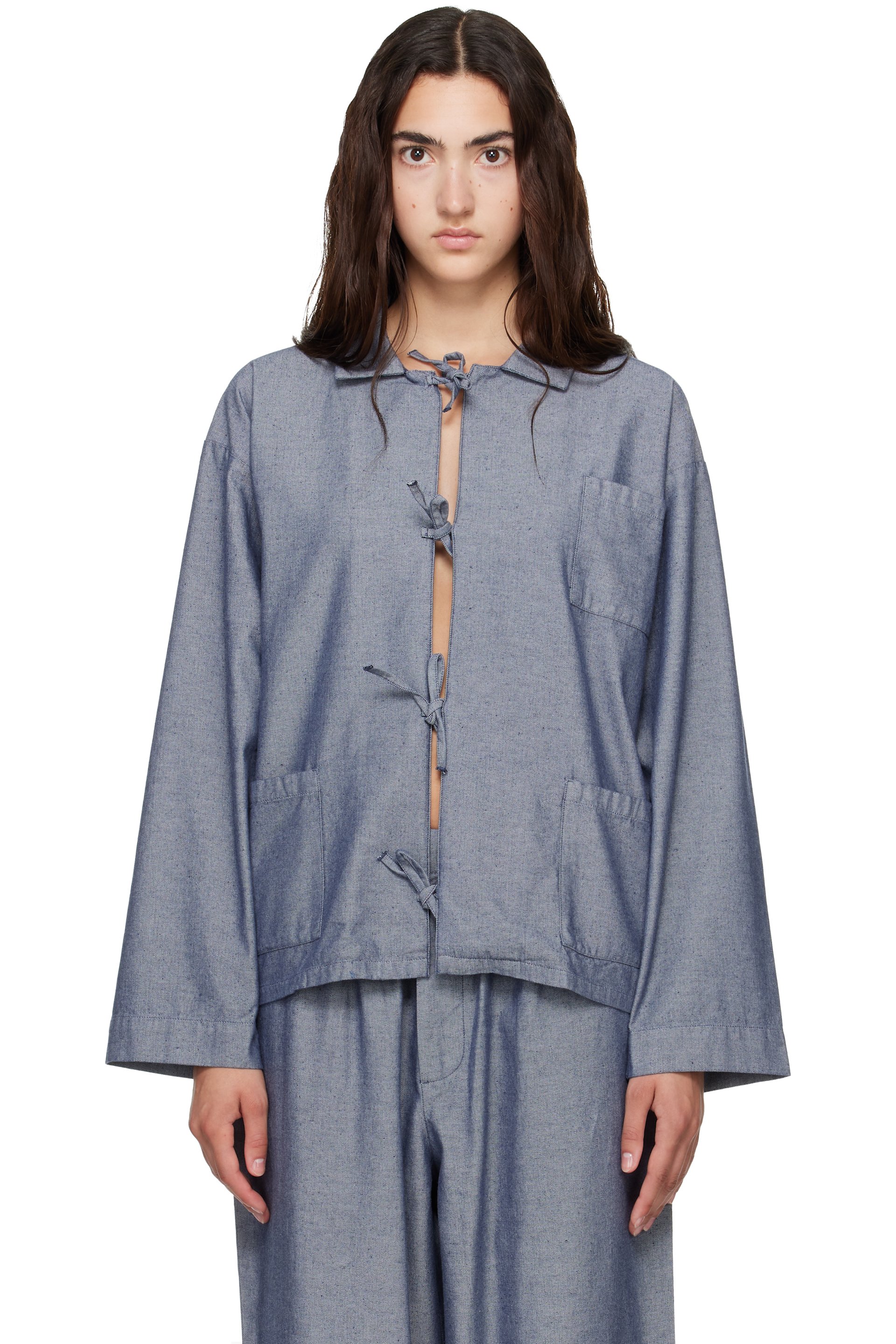 Baserange - Navy Limber Shirt