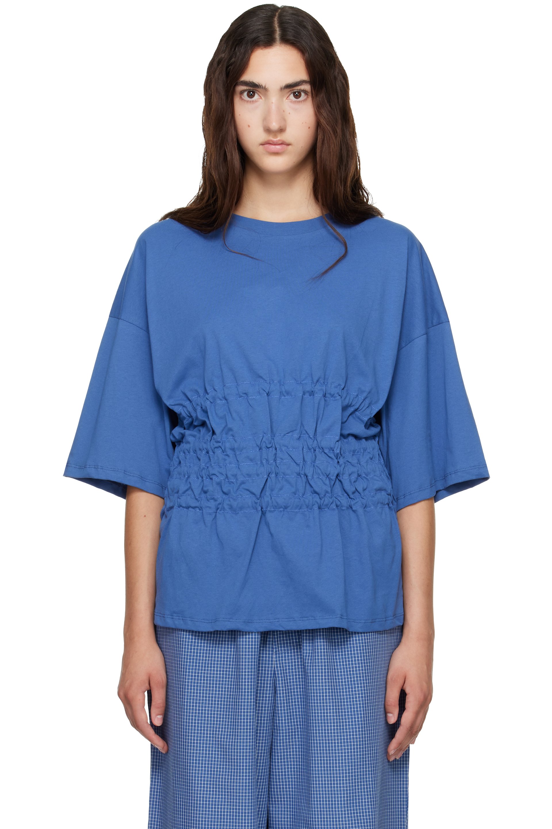 Baserange - Navy Rezi T-shirt