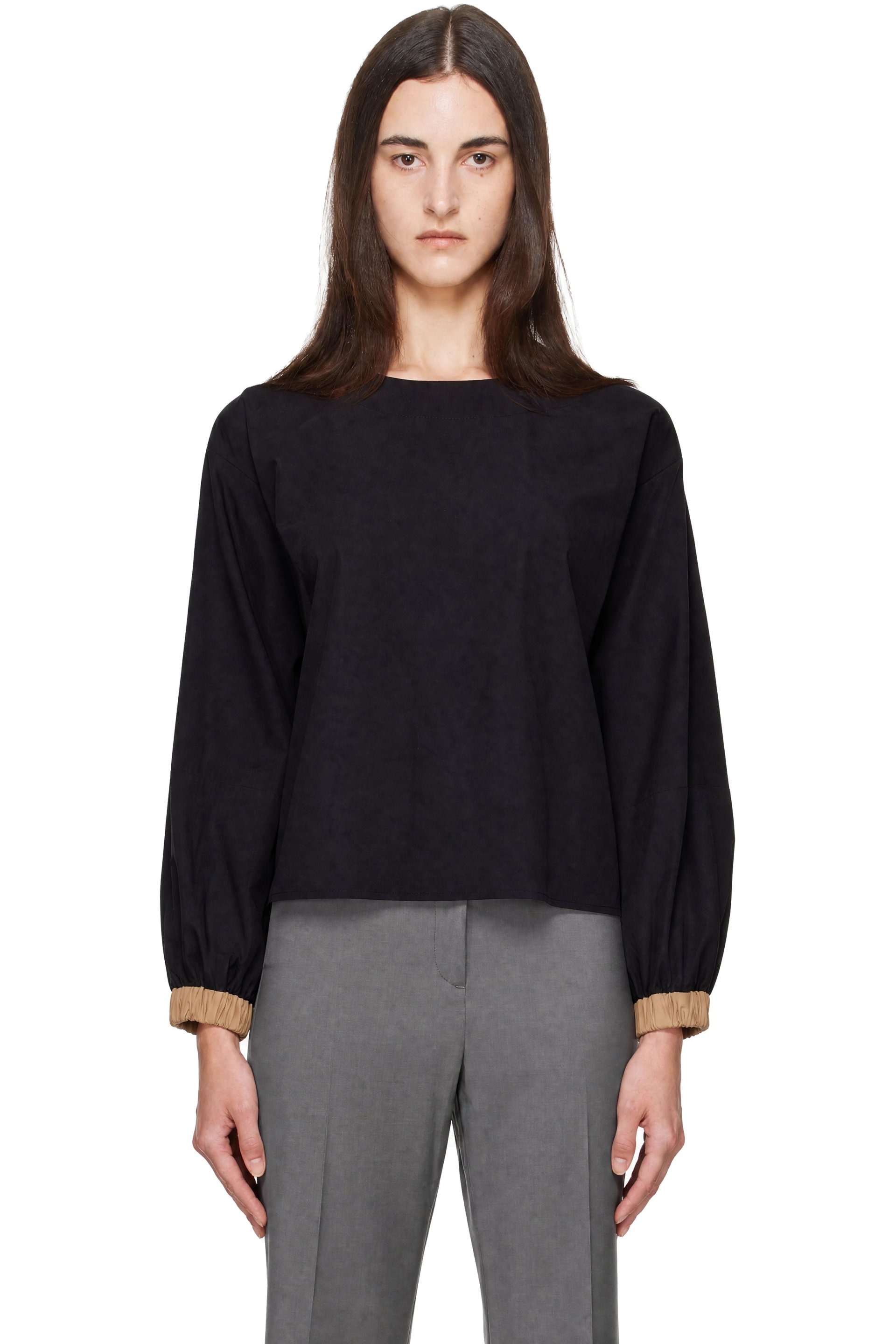 Baserange - Black Moy Top