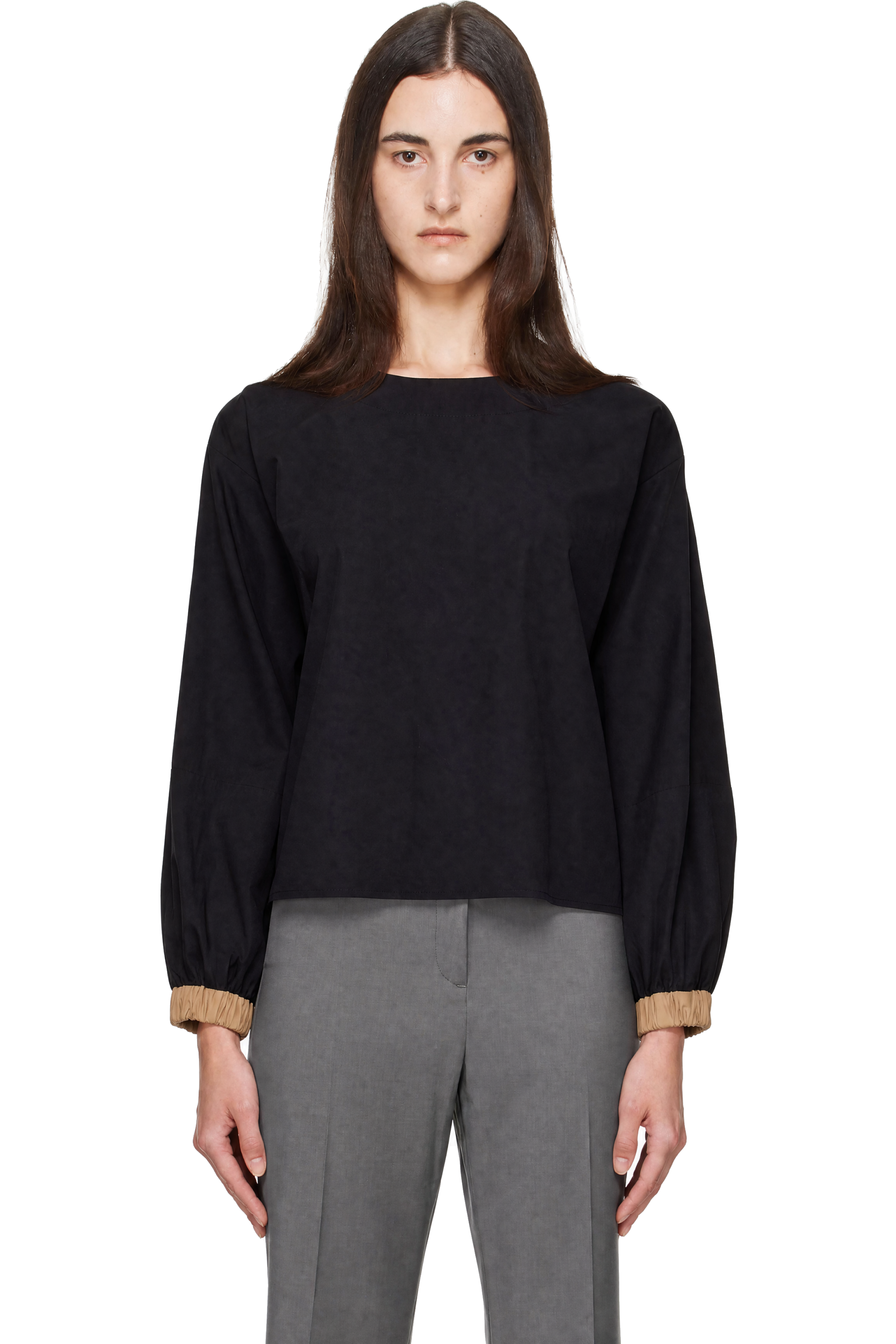 Baserange - Black Moy Top