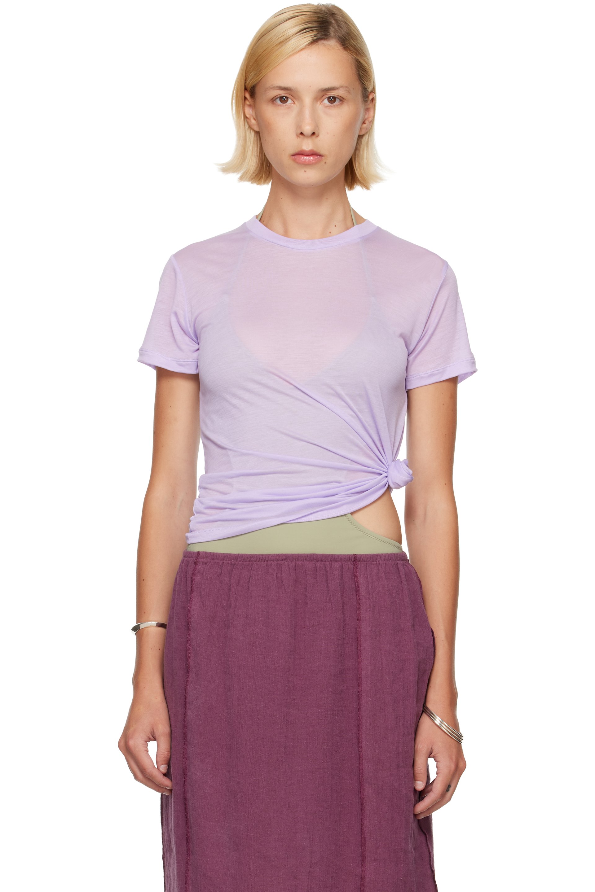 Baserange - Purple Tee T-shirt