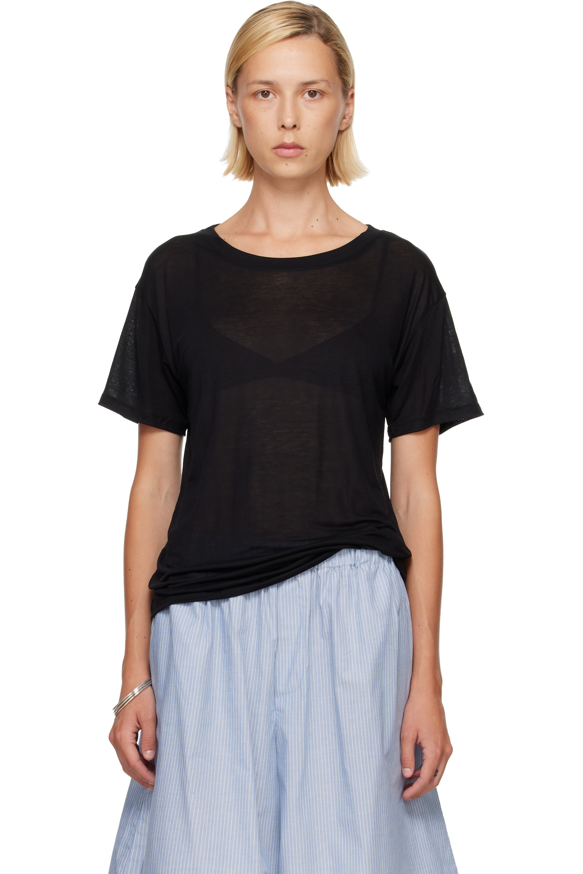 Baserange - Black Loose T-shirt