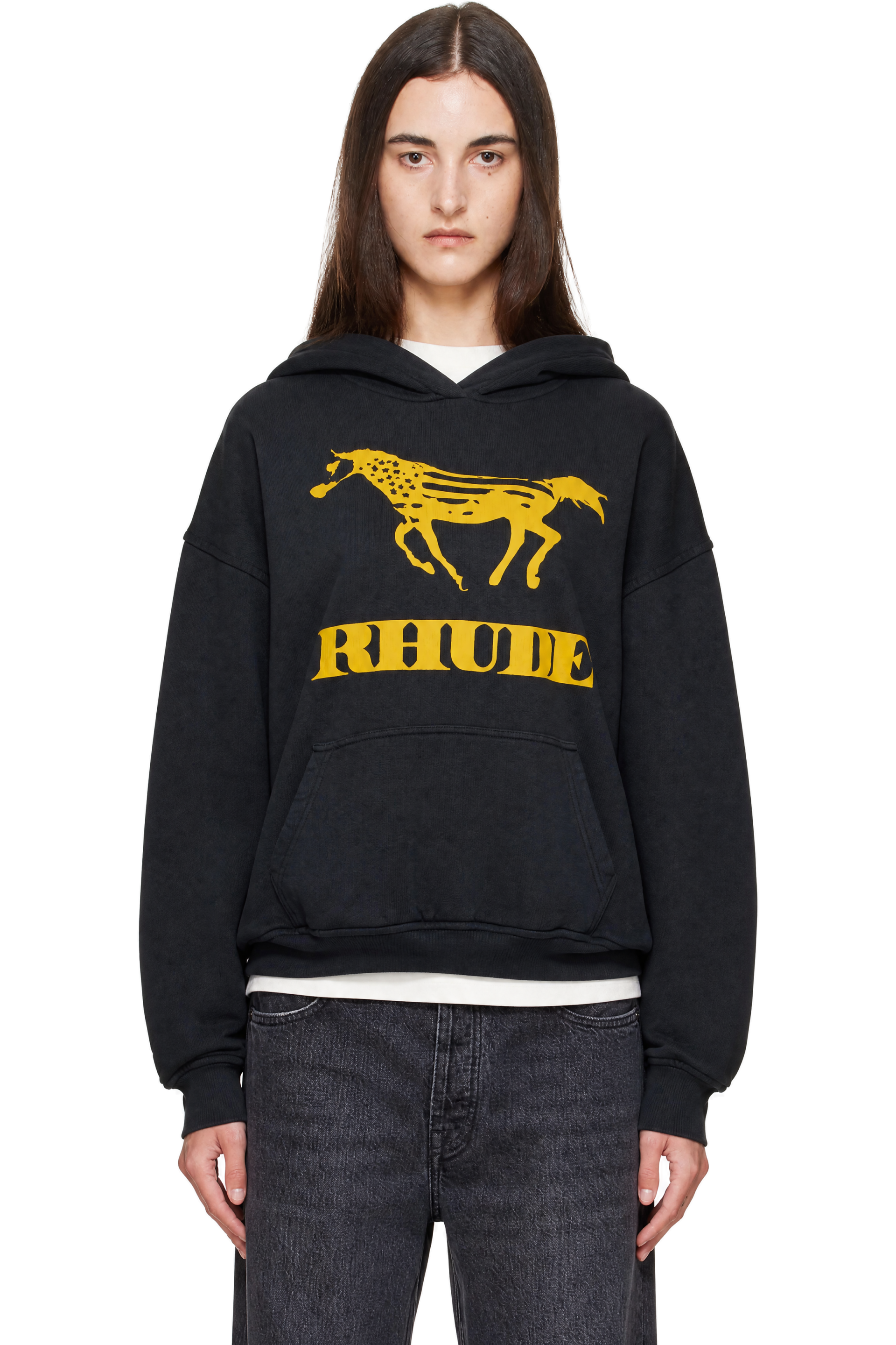 Rhude - Black Dinero Hoodie
