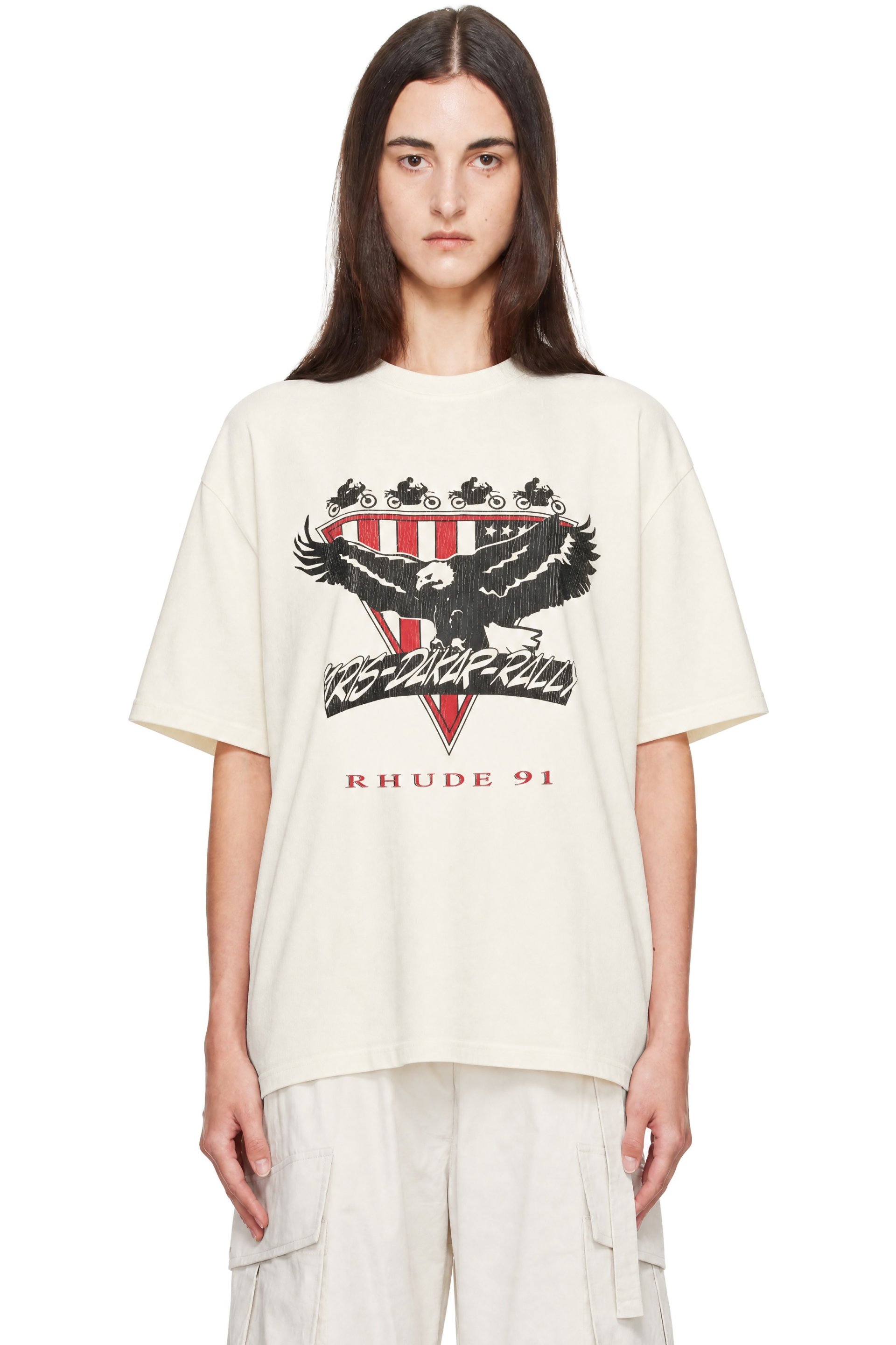 Rhude - Off-White 'Rhude Stage Racing' T-shirt