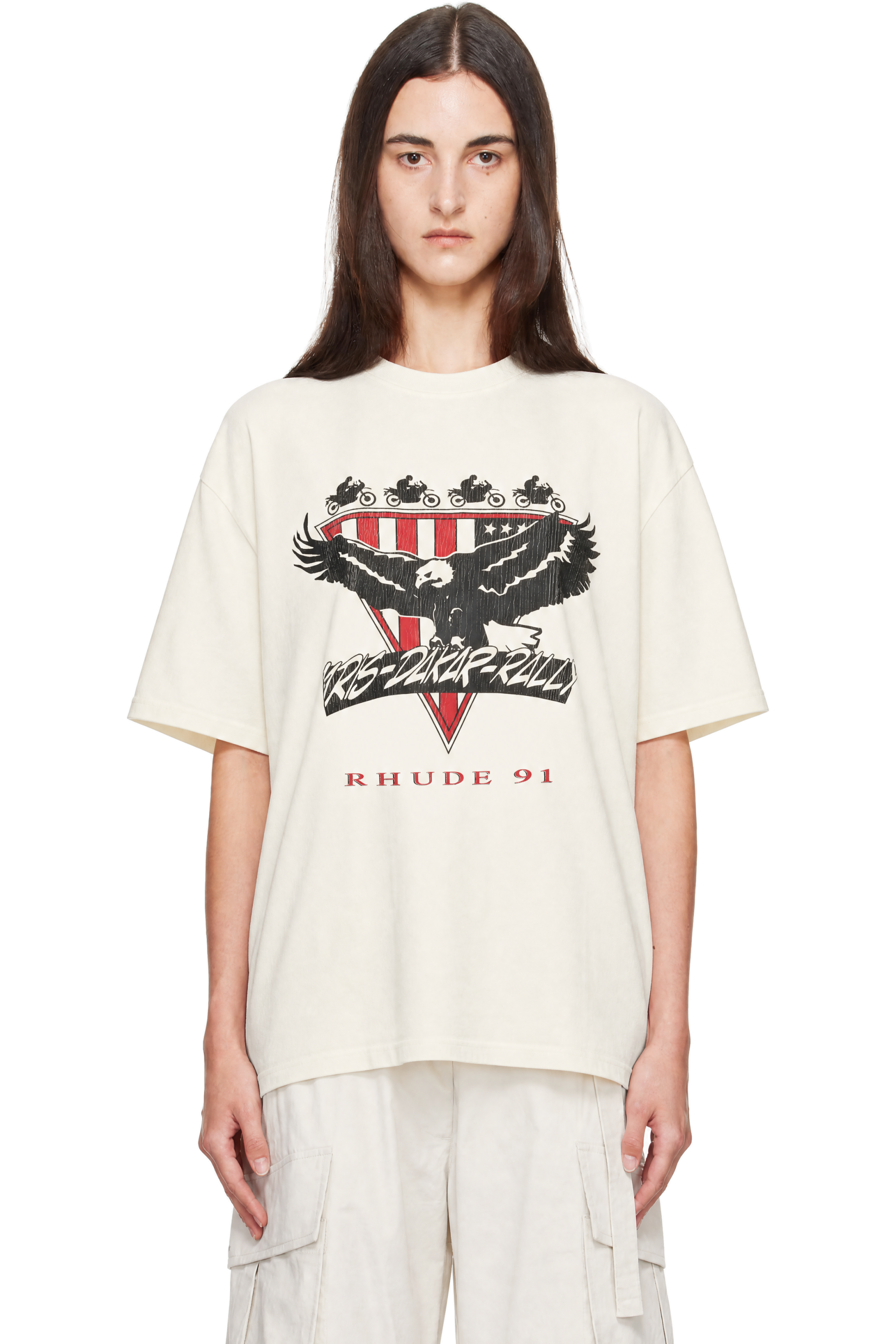 Rhude - Off-White 'Rhude Stage Racing' T-shirt
