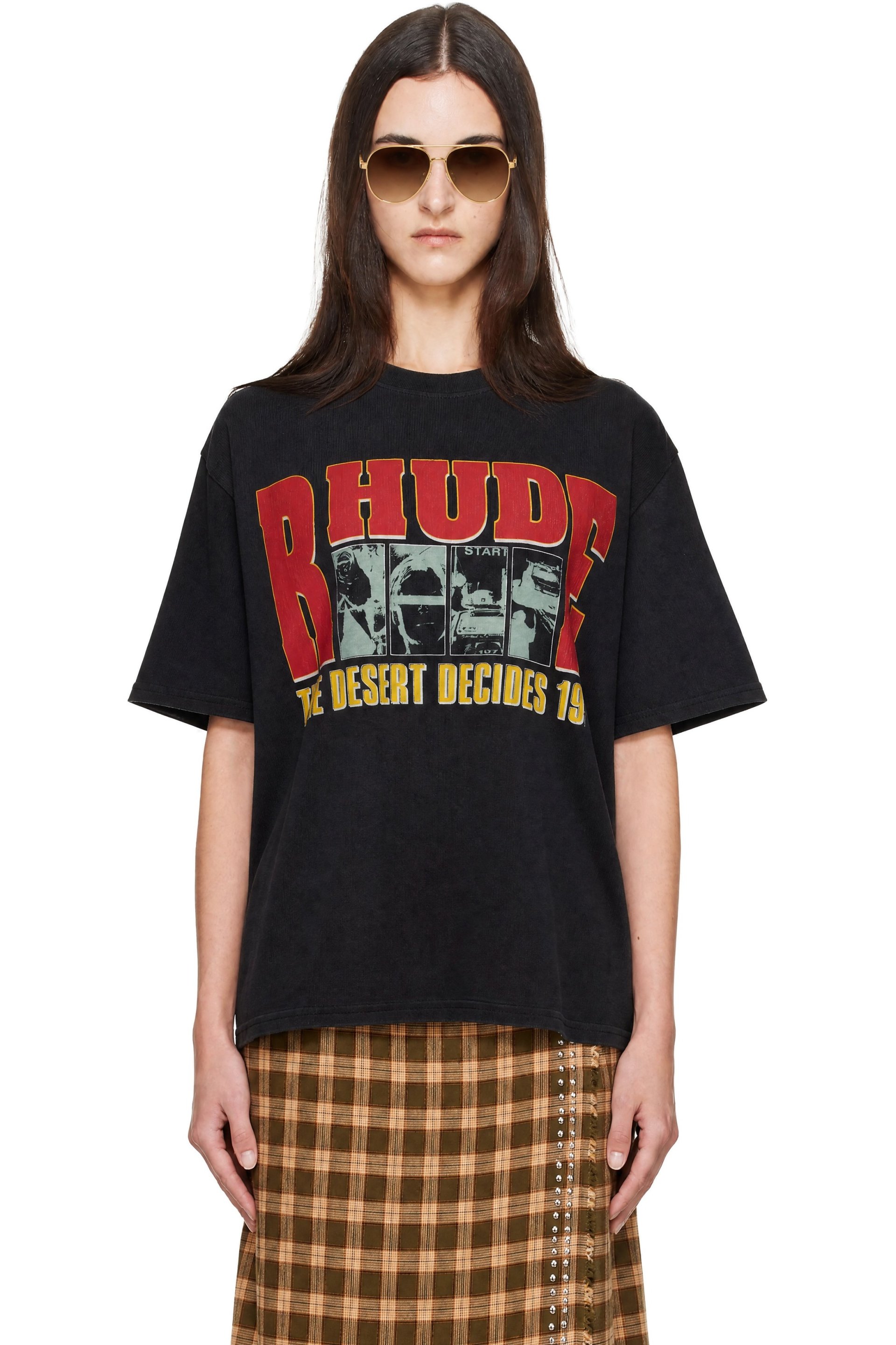 Rhude - Black 'The Desert Decides' T-shirt