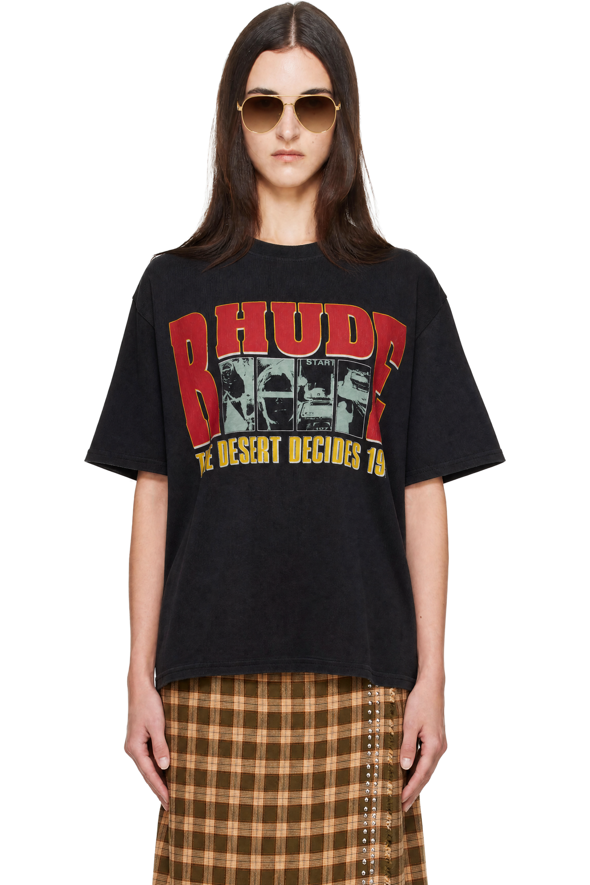 Rhude - Black 'The Desert Decides' T-shirt