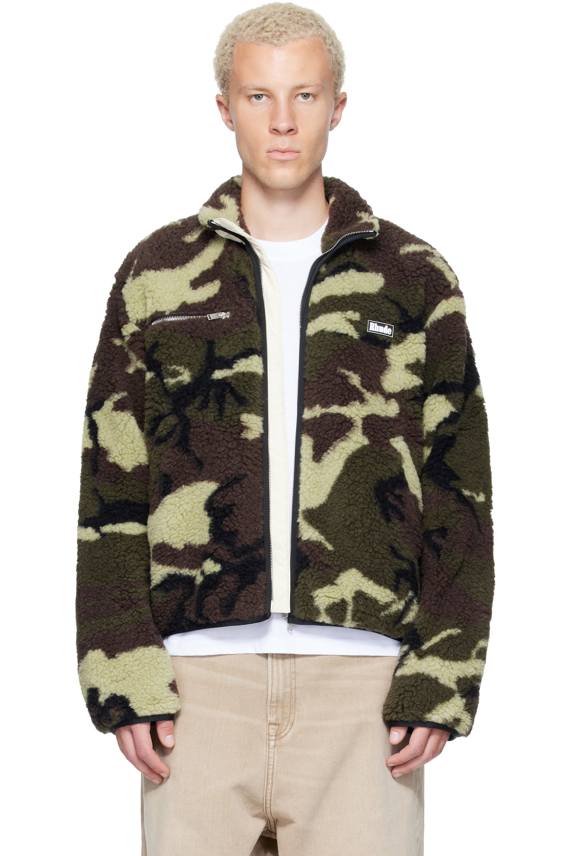 Rhude - Green Parilla Camouflage Jacket