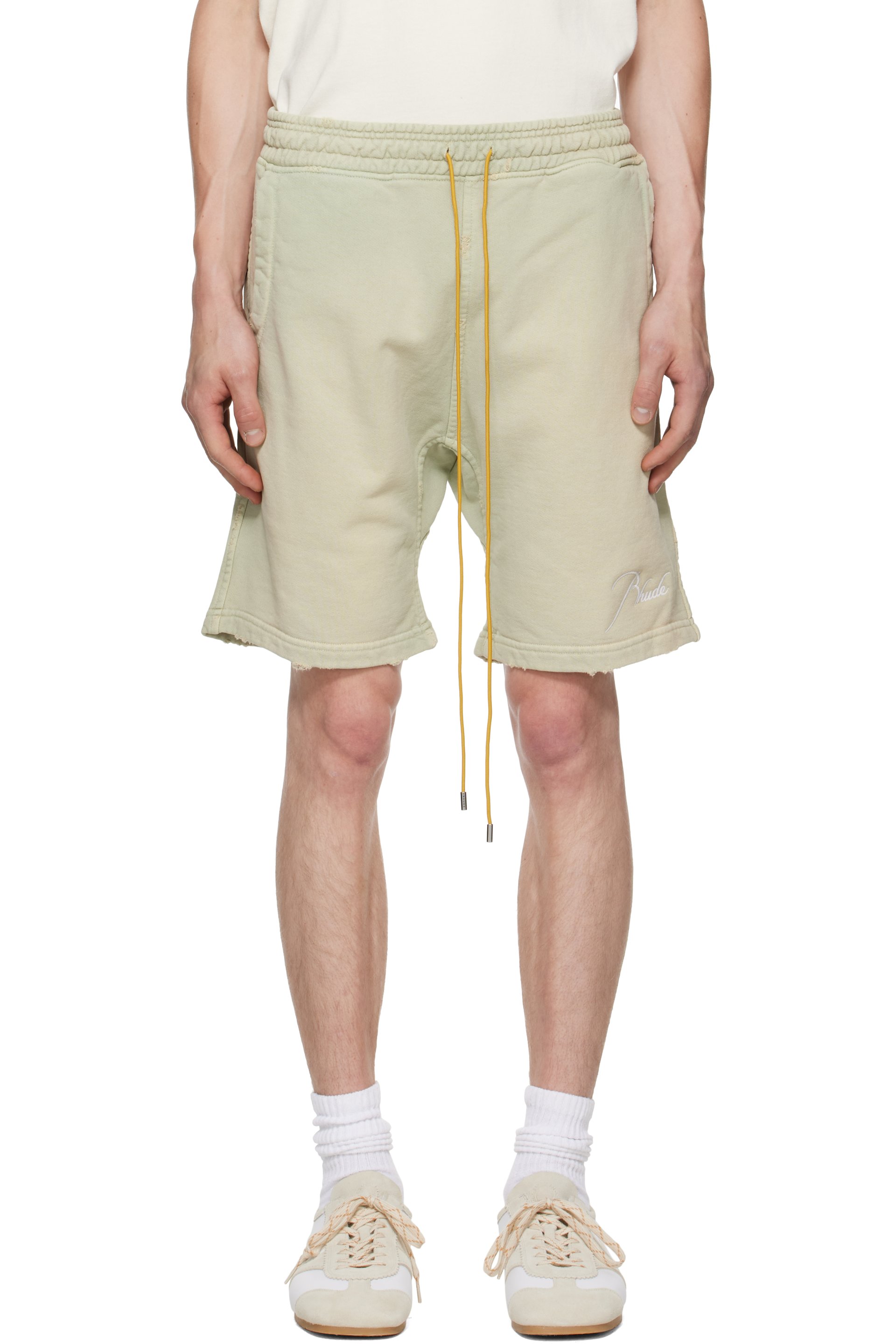 Rhude - Short de survêtement vert