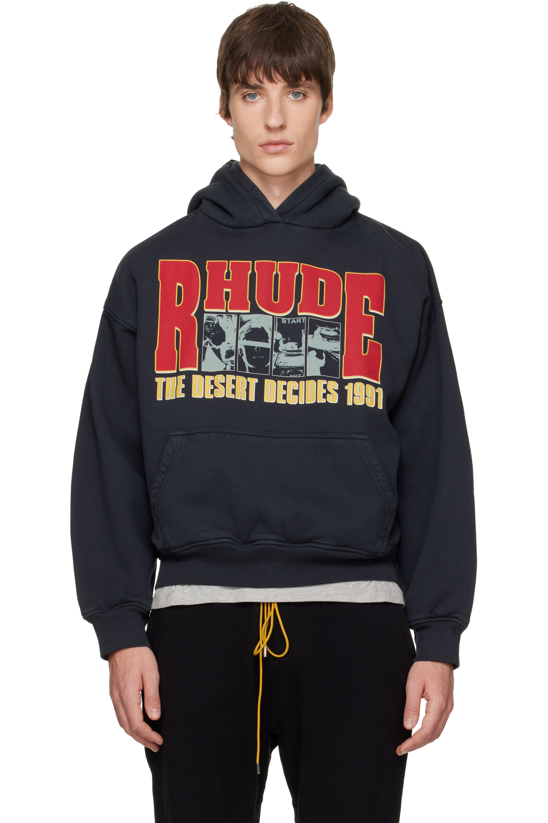 Rhude - Black 'The Desert Decides' Hoodie