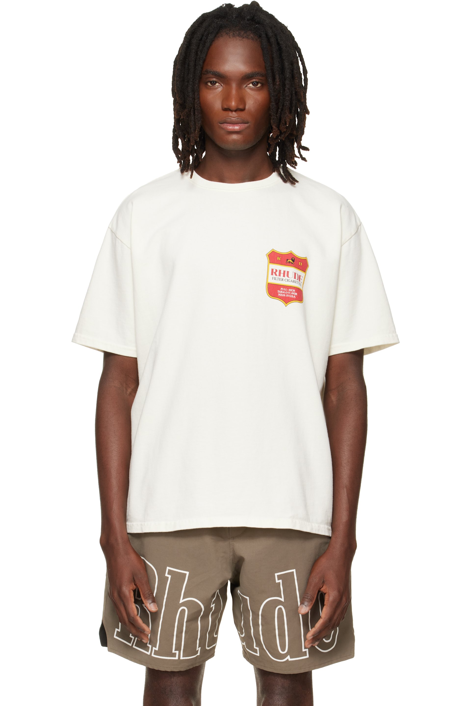 Rhude - Off-White Filtaro Crest T-shirt