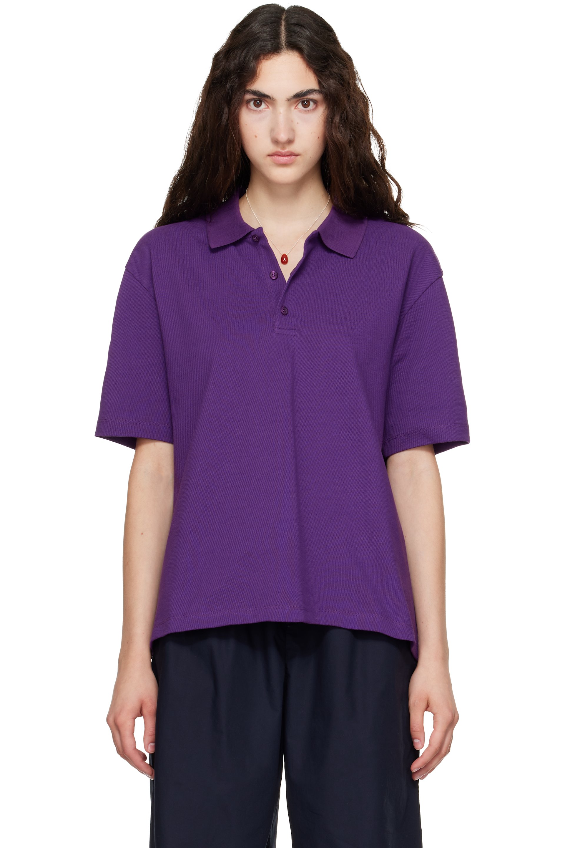 FLORE FLORE - Purple Julie Polo