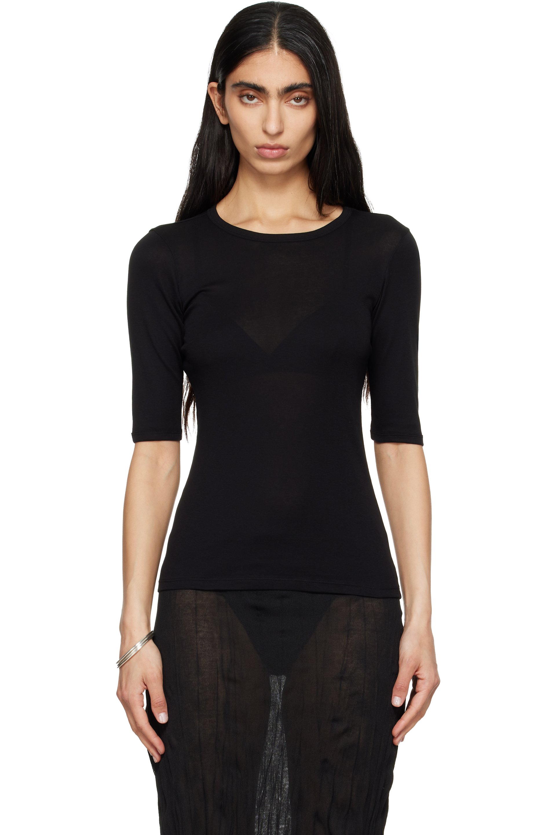 FLORE FLORE - T-shirt Anna noir