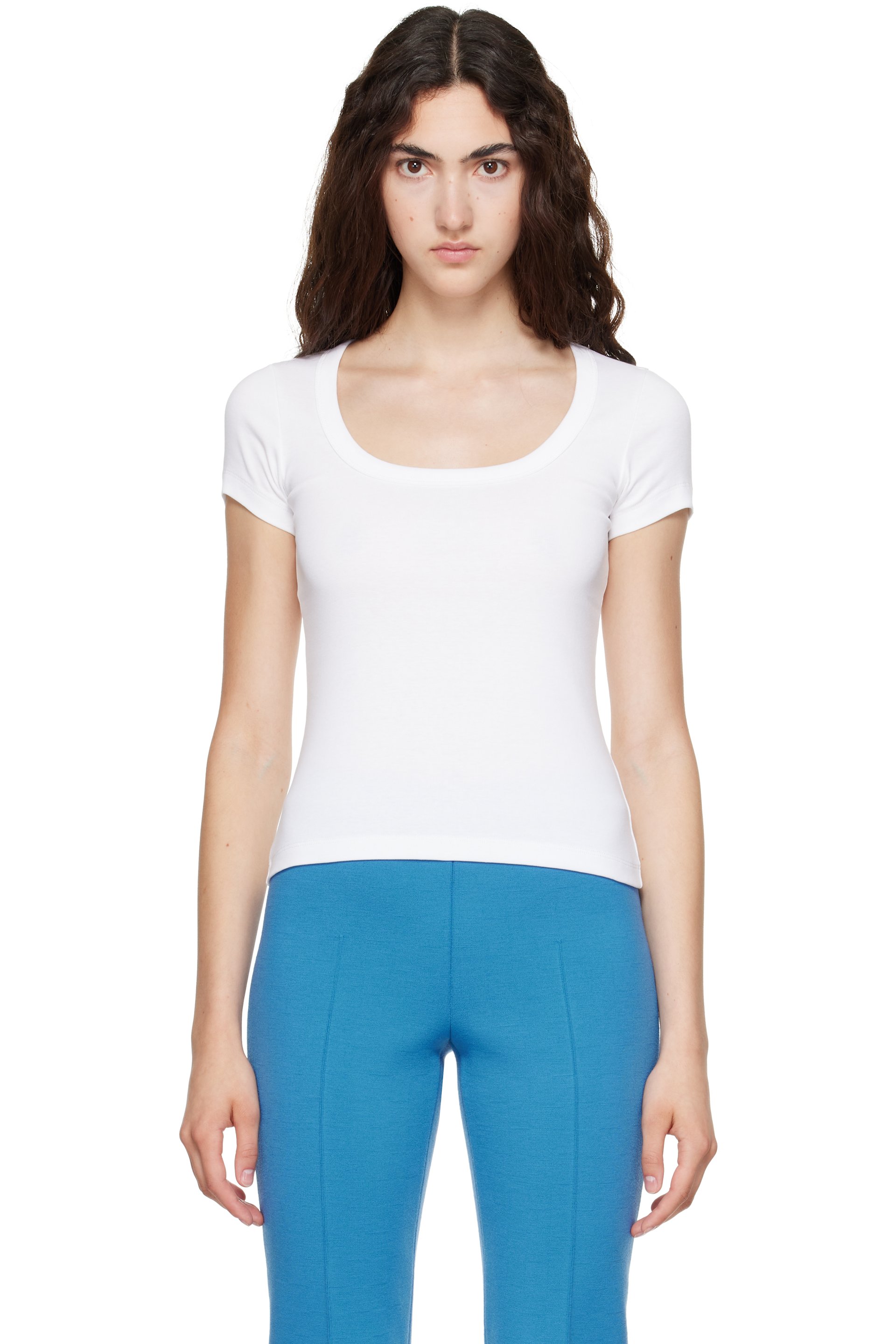 FLORE FLORE - White Lulu Baby T-shirt