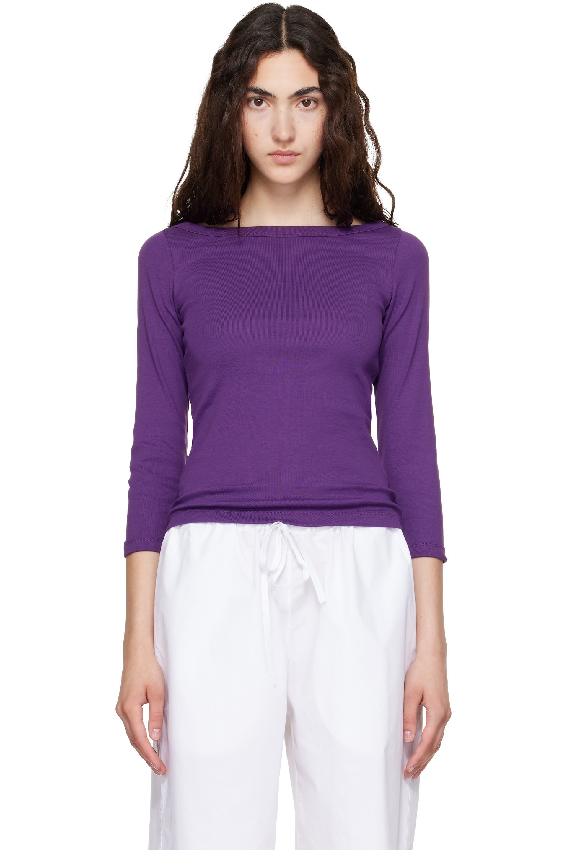 FLORE FLORE - パープル Steffi Tシャツ