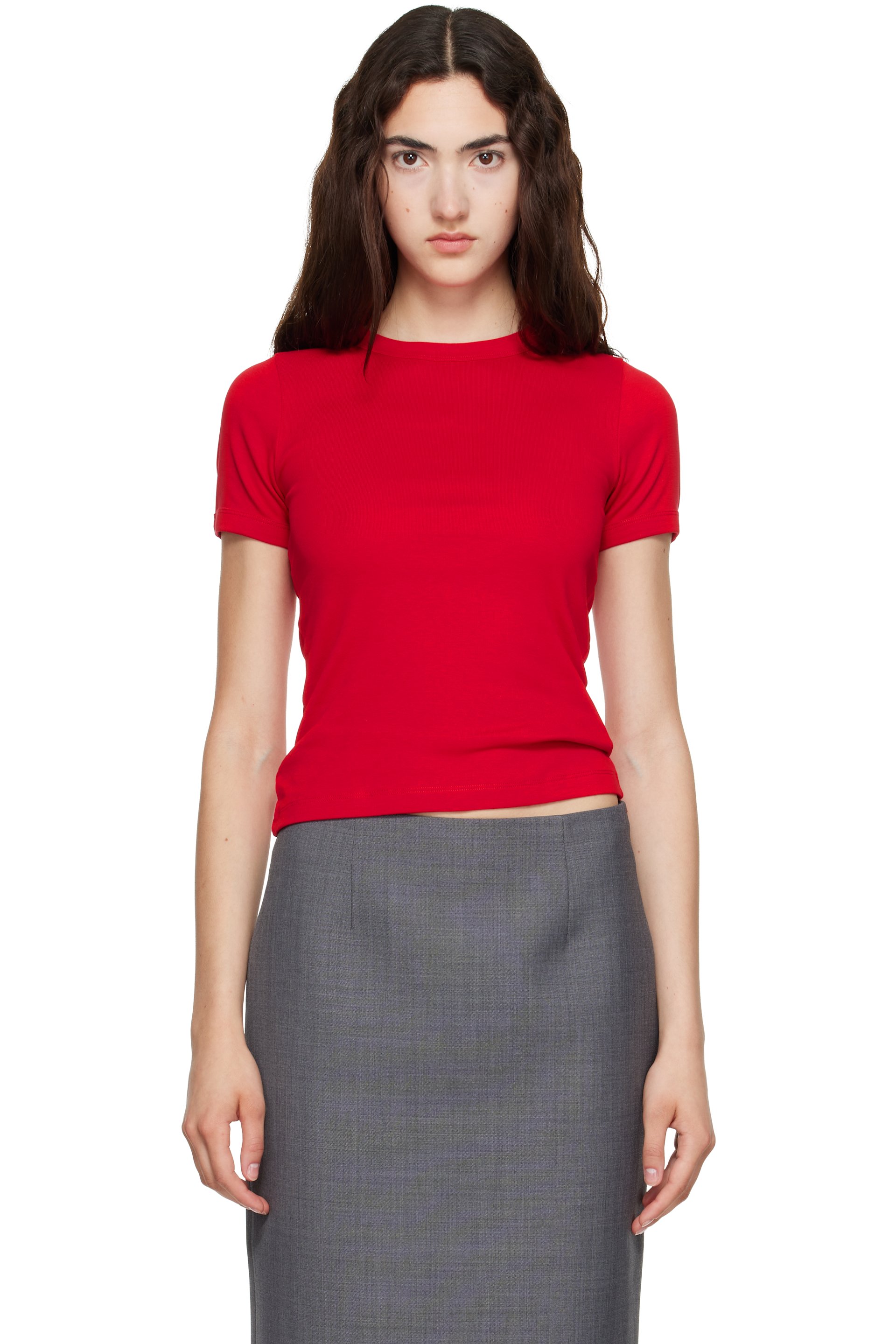FLORE FLORE - T-shirt Car rouge