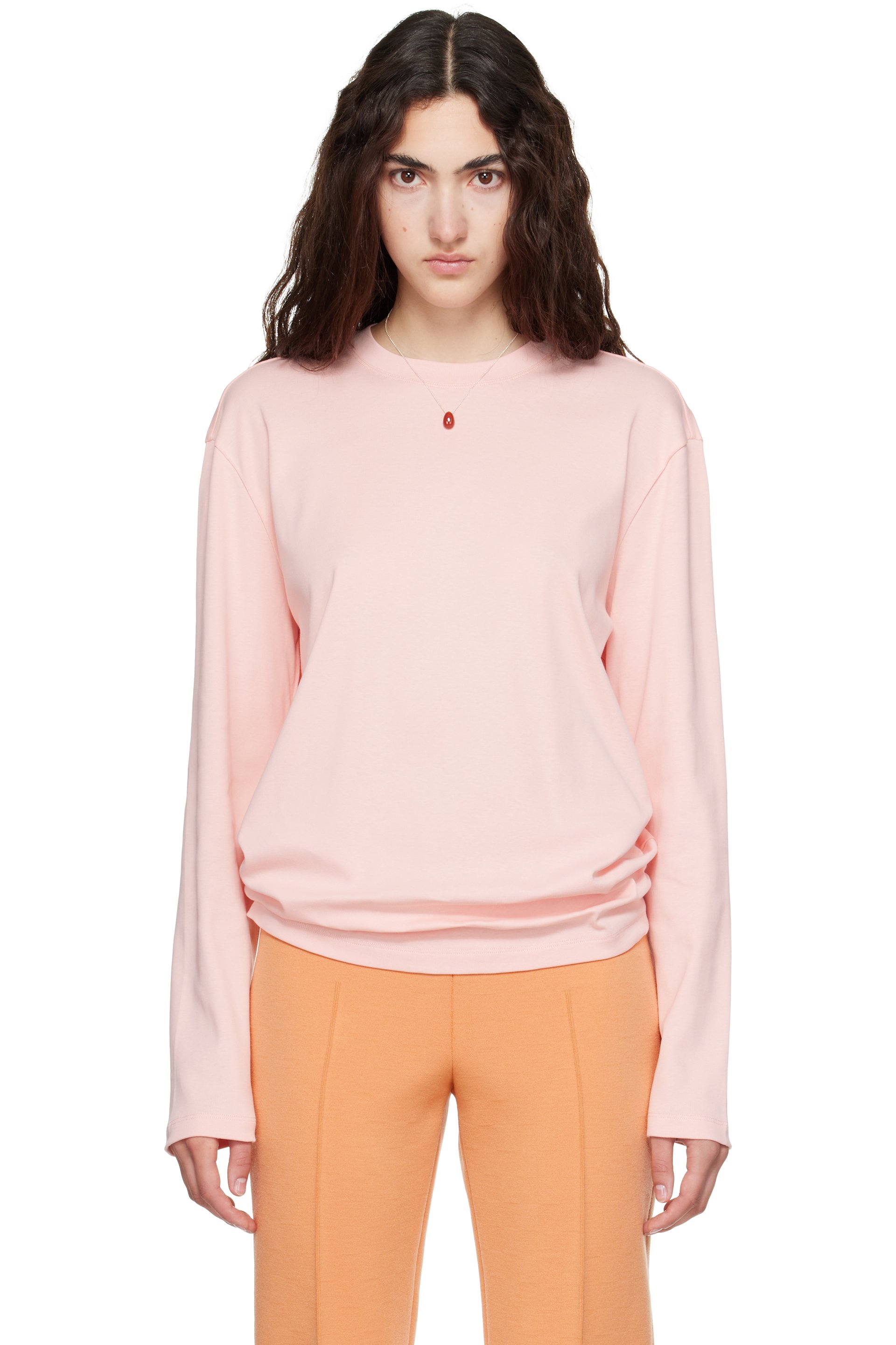 FLORE FLORE - T-shirt à manches longues Maggie rose