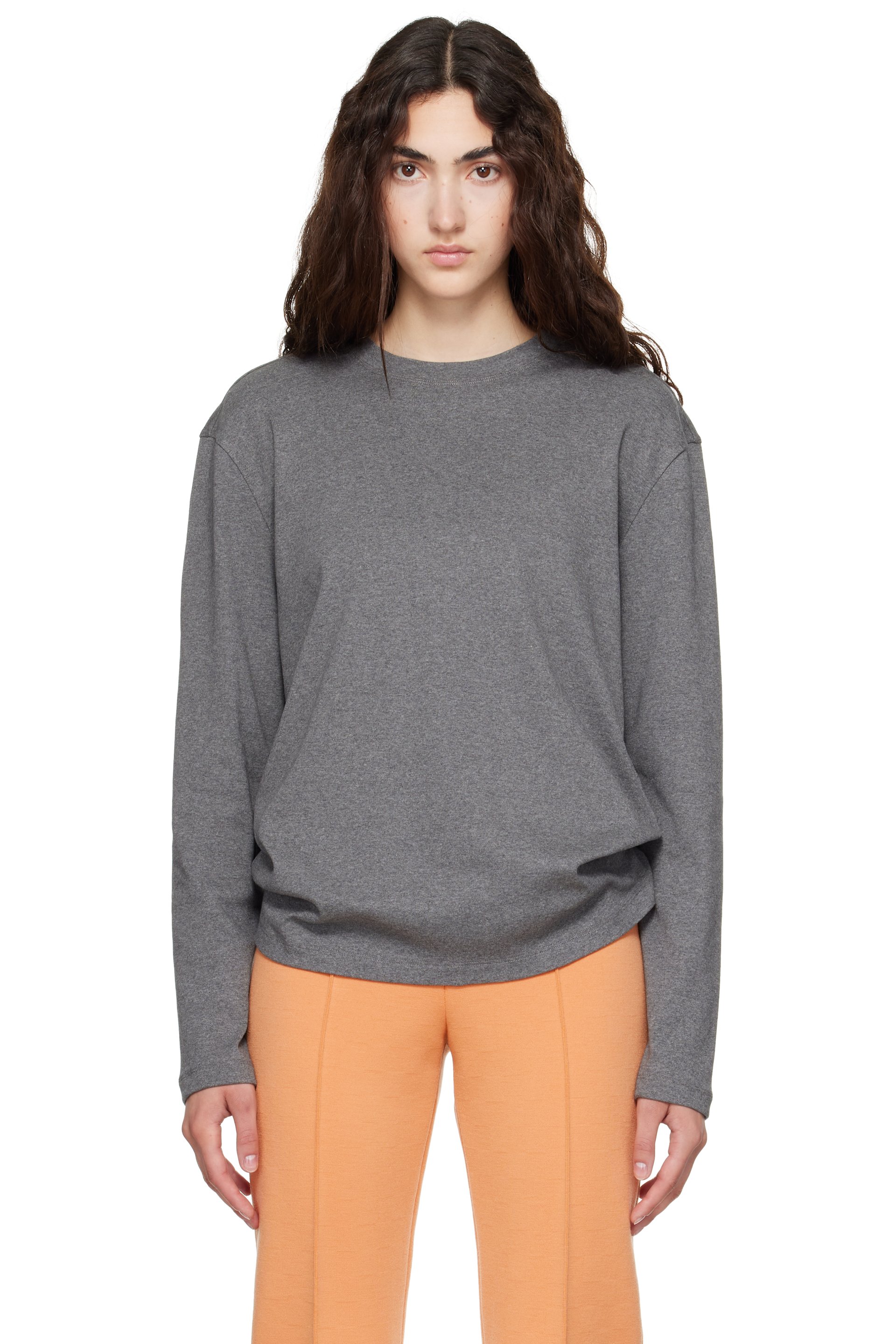 FLORE FLORE - SSENSE限定 グレー Maggie 長袖Tシャツ