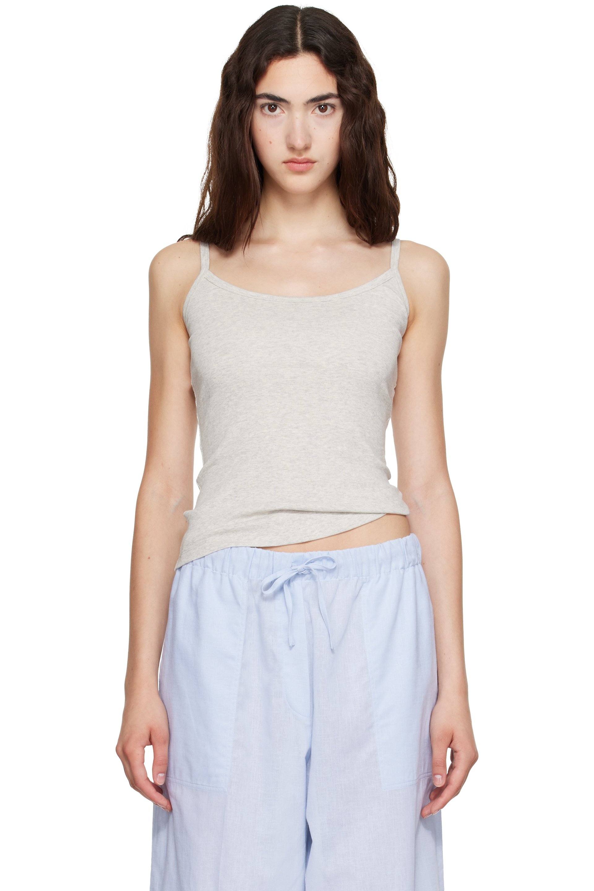 FLORE FLORE - Gray Bibi Camisole