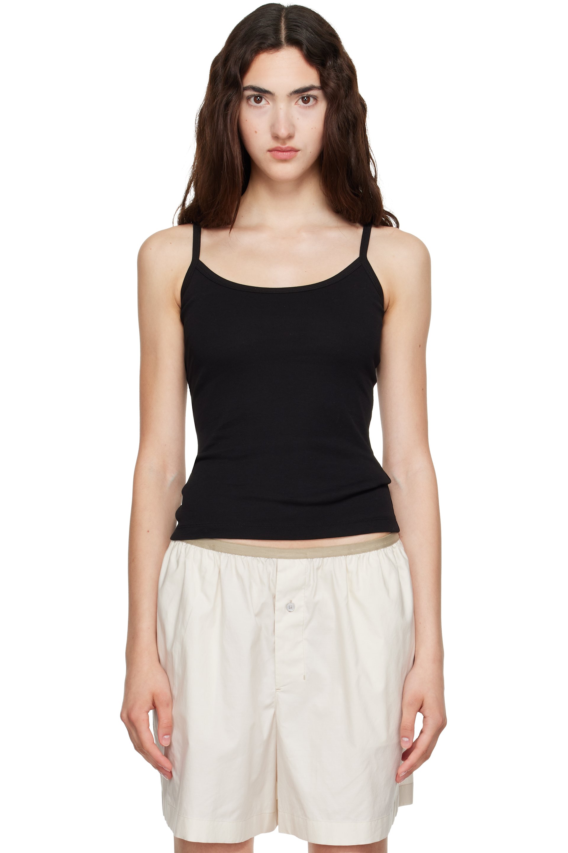 FLORE FLORE - Black Bibi Camisole