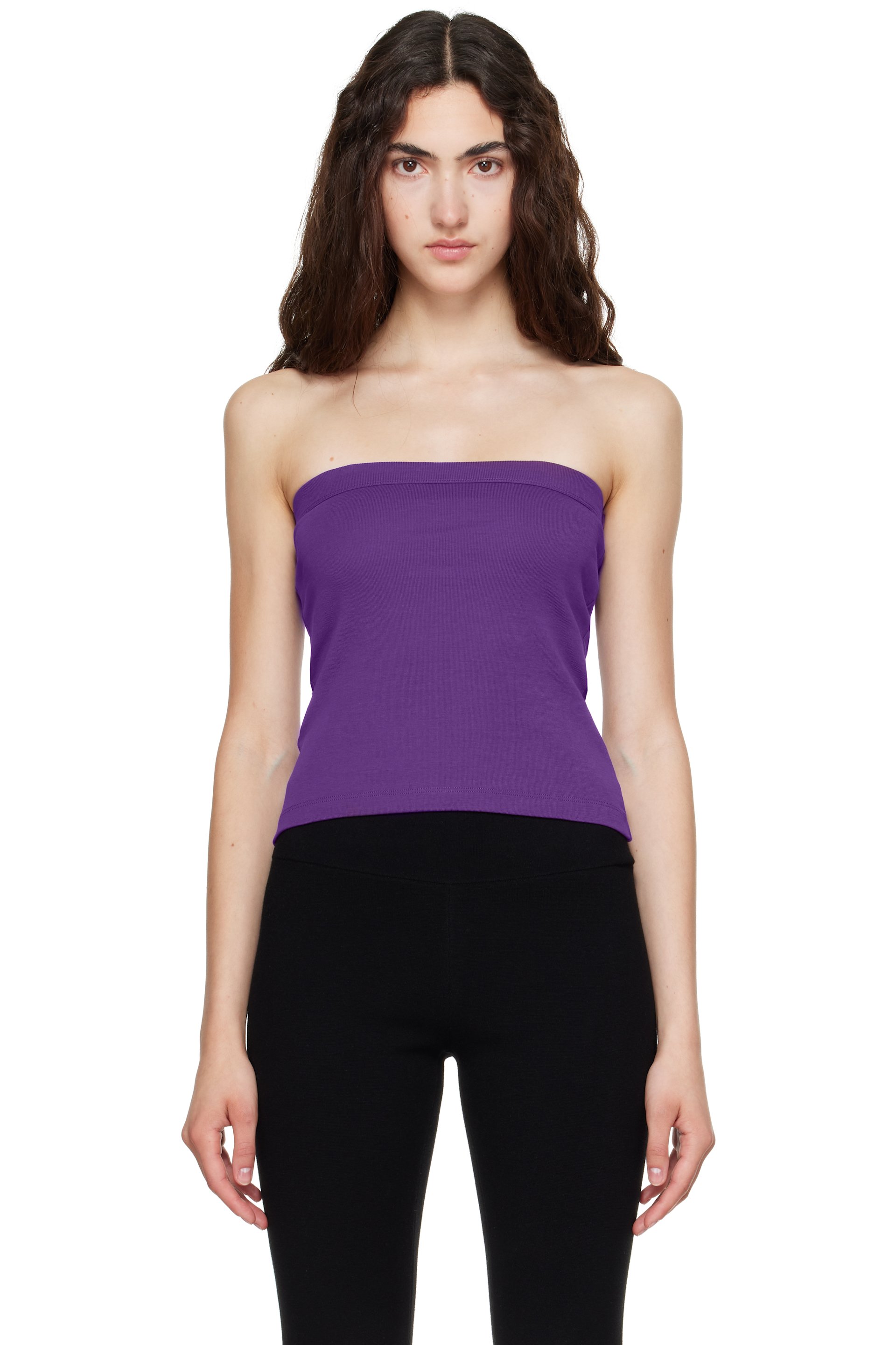 FLORE FLORE - Haut bandeau Bes mauve