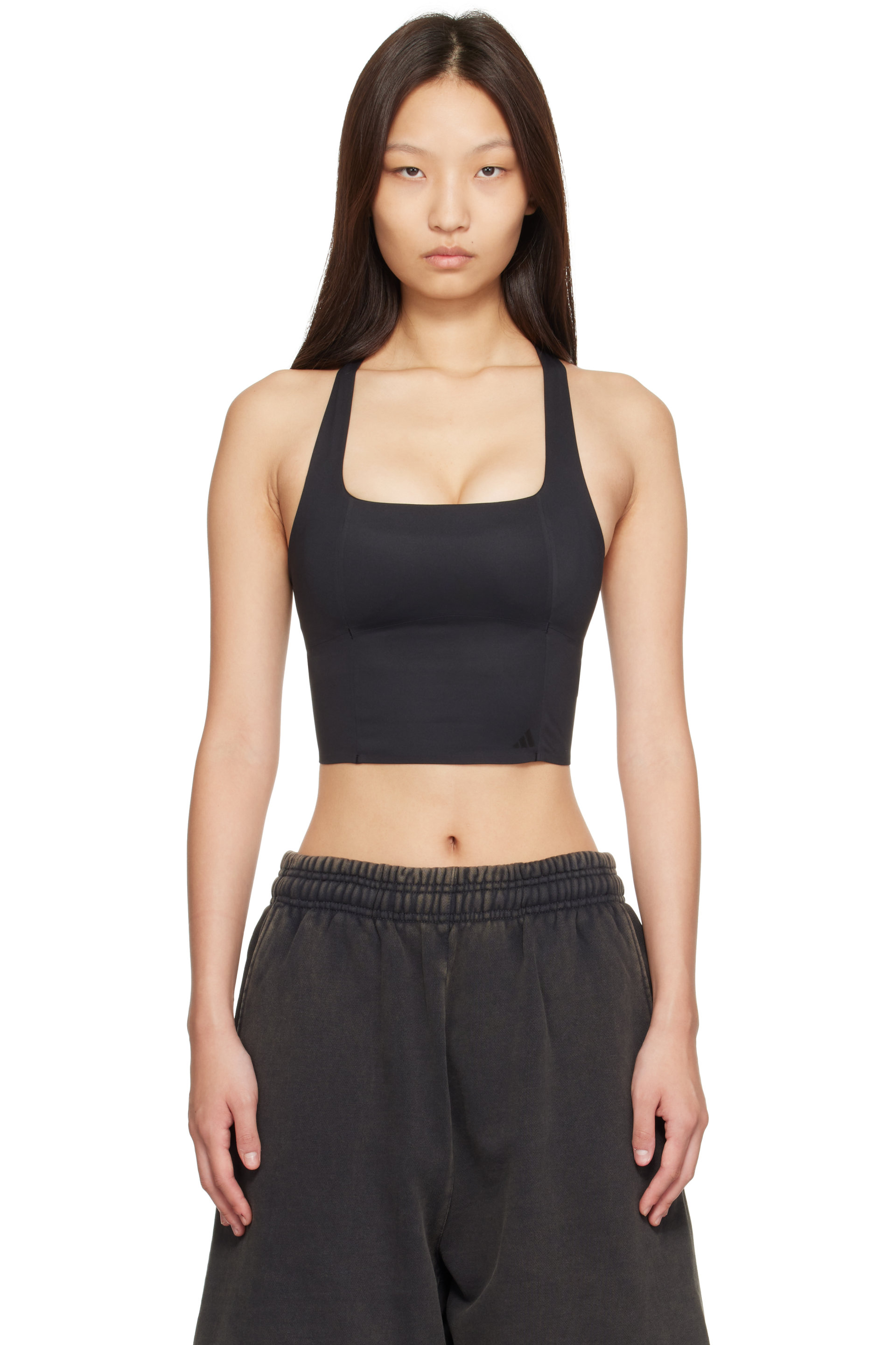 Entire Studios - Black adidas Edition Optime Training Medium Support Sport Bra