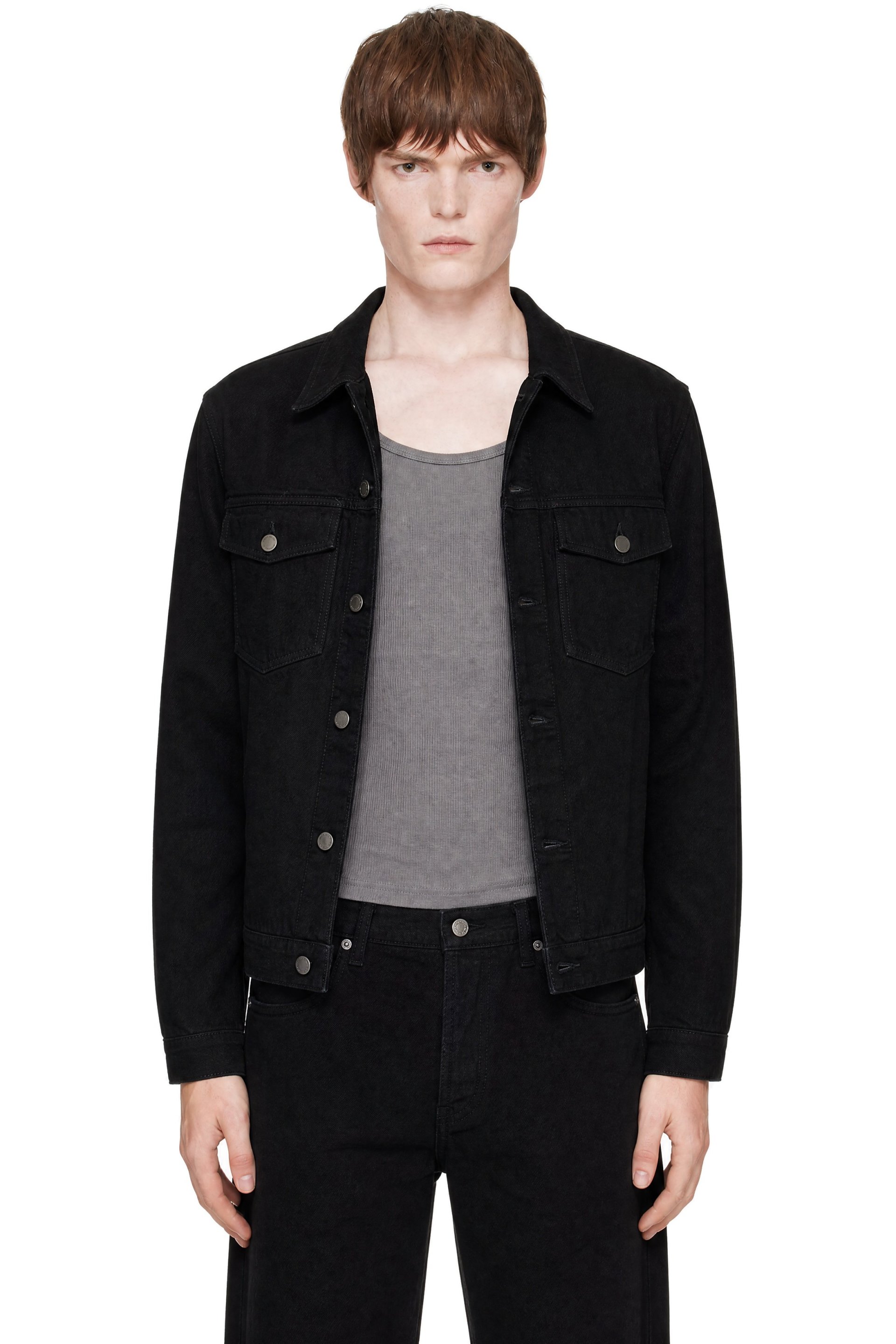 Entire Studios - Black Classic Denim Jacket