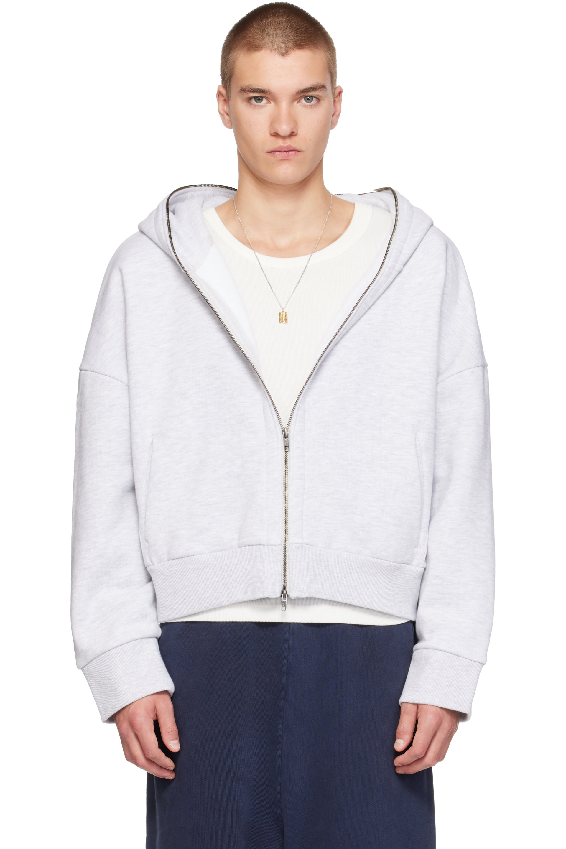 Entire Studios - Gray Eternal Zip Hoodie