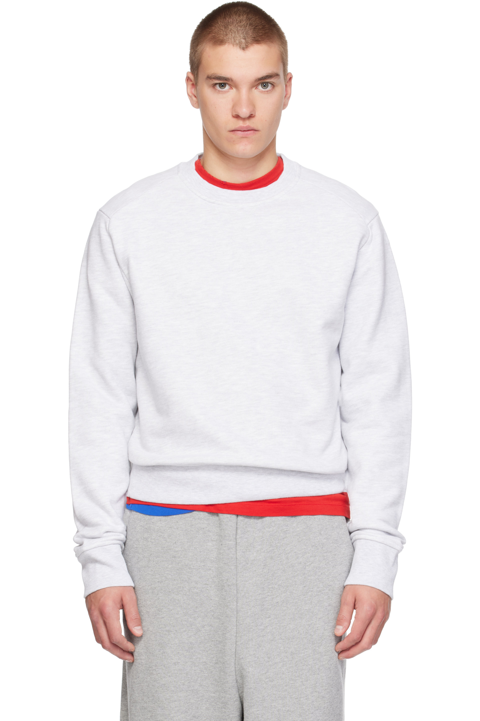 Entire Studios - Gray Pod Crew Sweatshirt